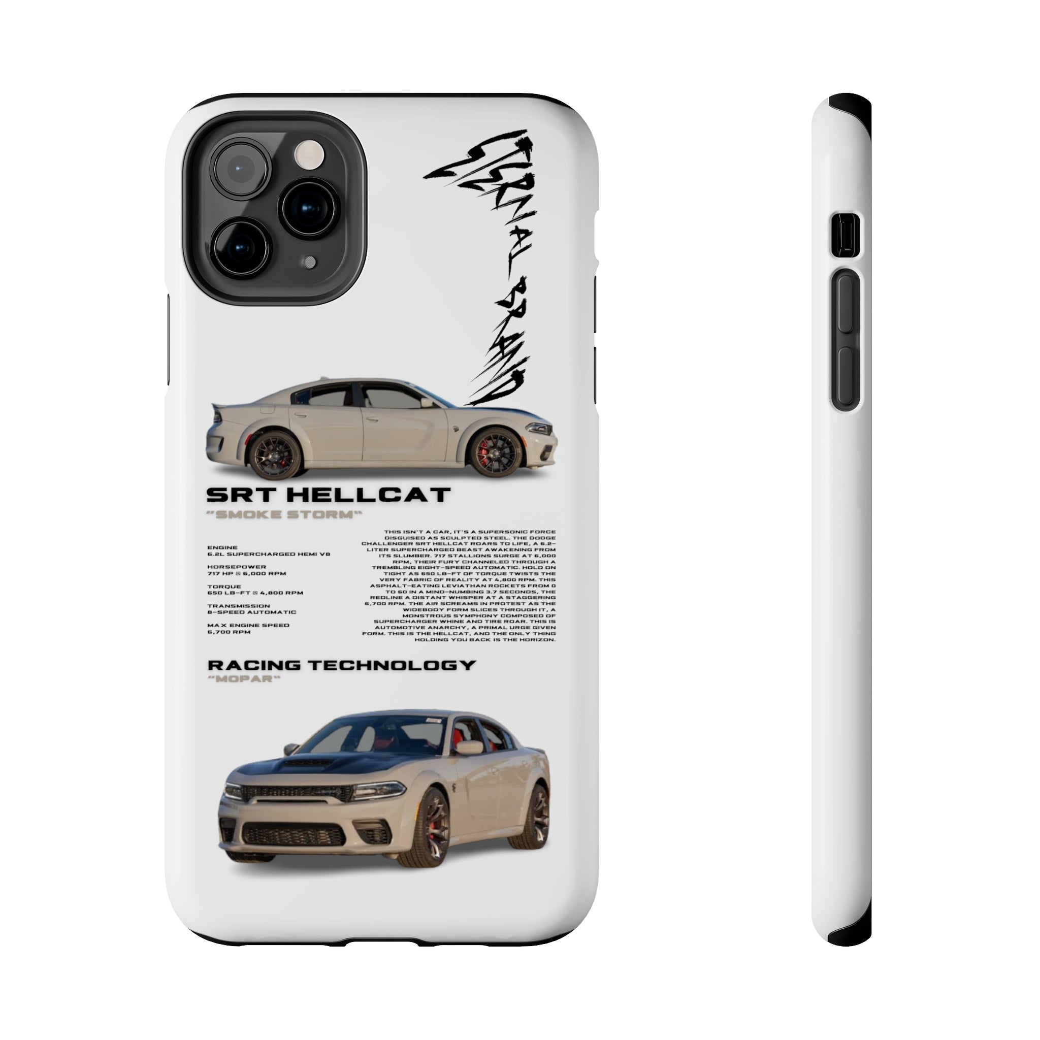 SRT Hellcat "Smoke Storm" "White"