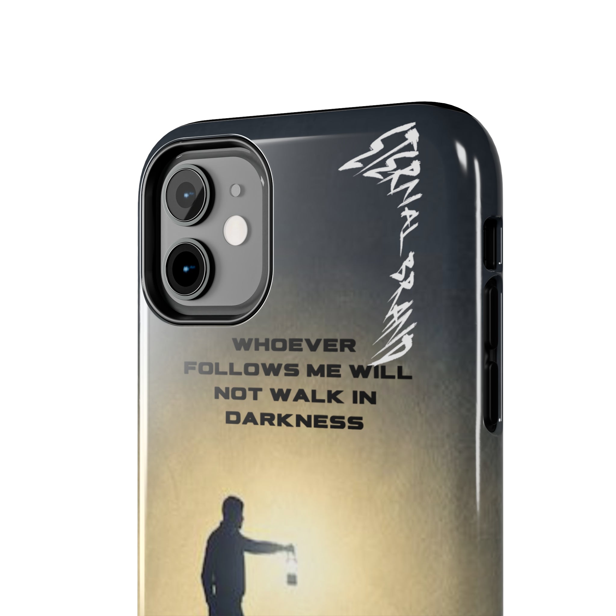 John 8:12 (Hard) Bible Phone Case