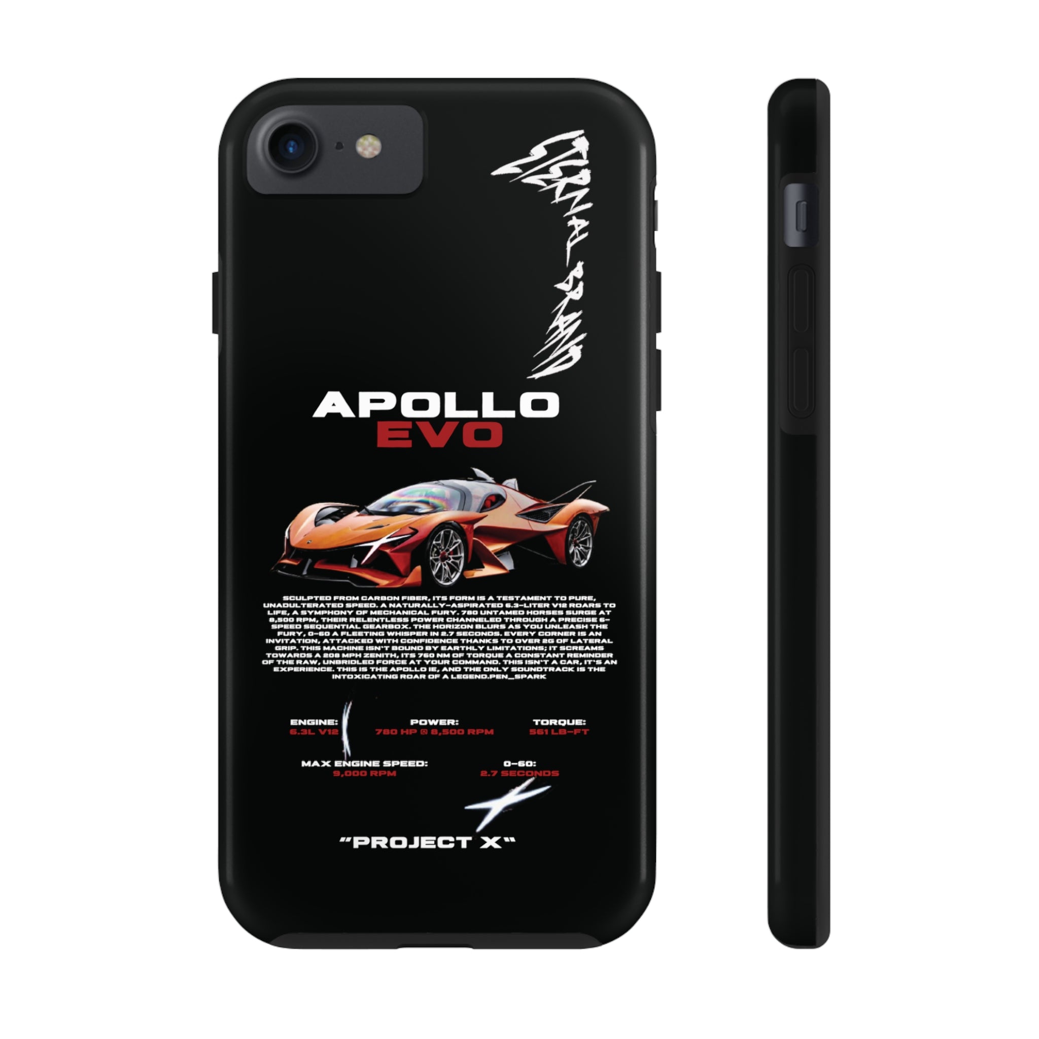 Apollo EVO "Deep Orange" "Noir"