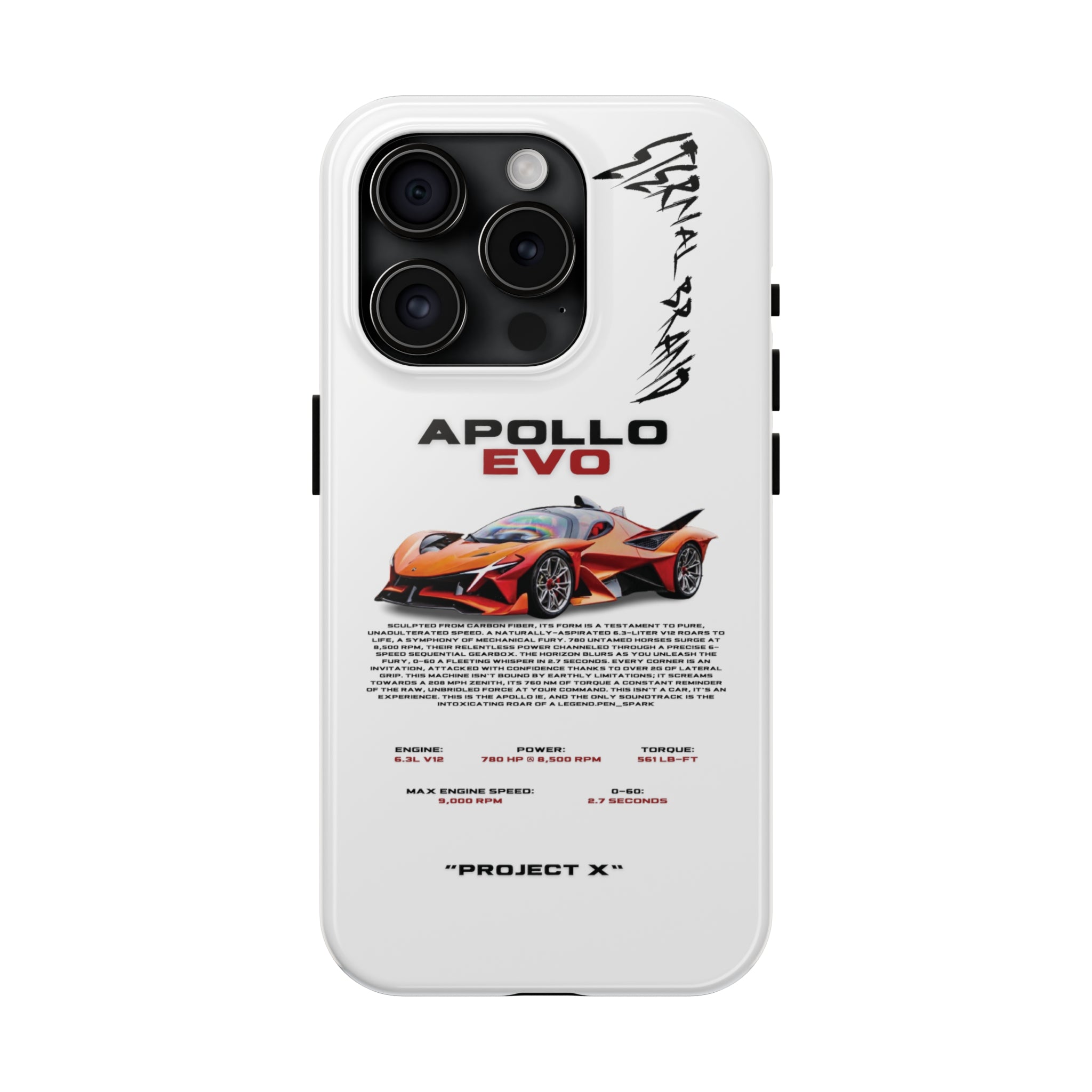 Apollo EVO "Deep Orange" "White"