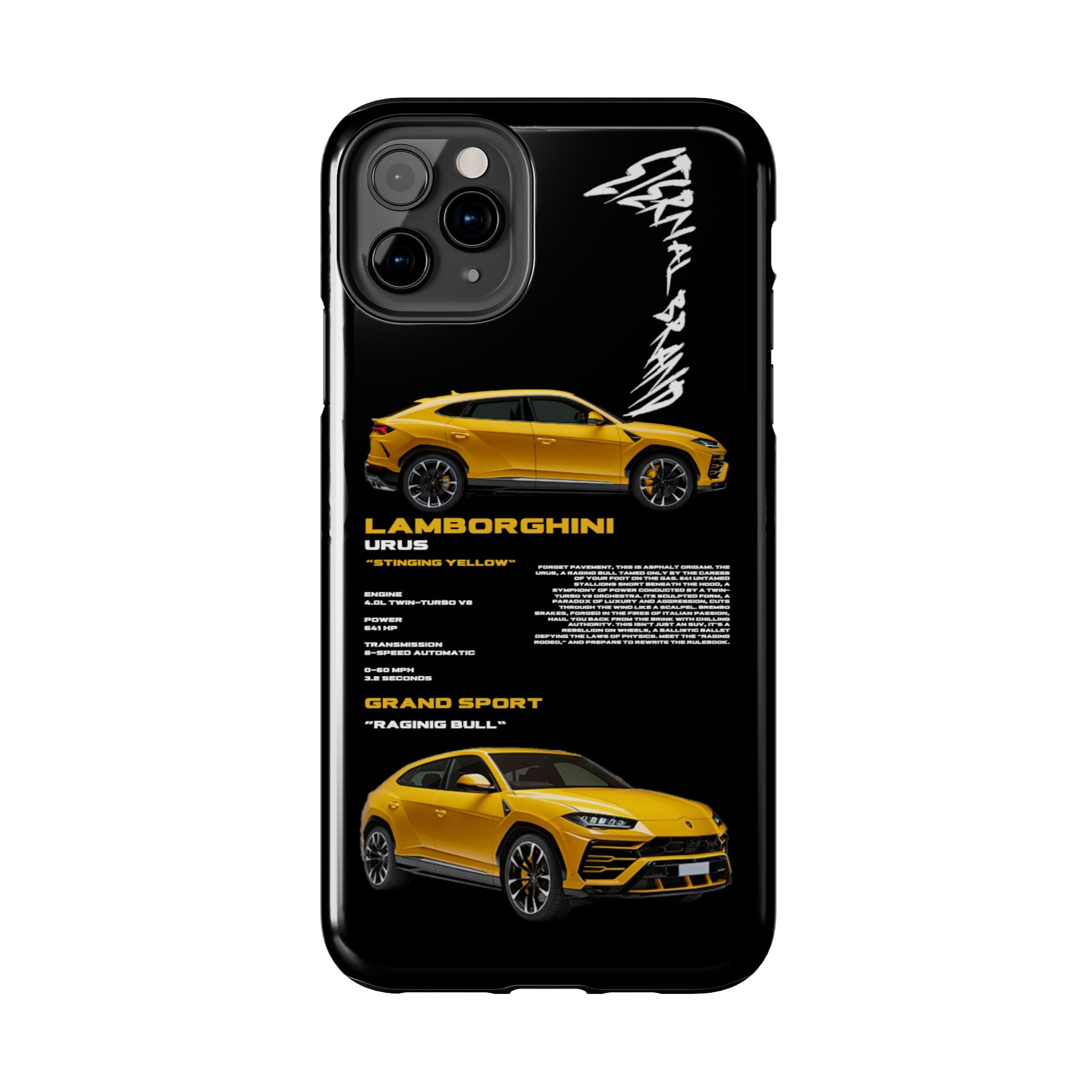 Lamborghini Urus "Raging Yellow" "Noir"