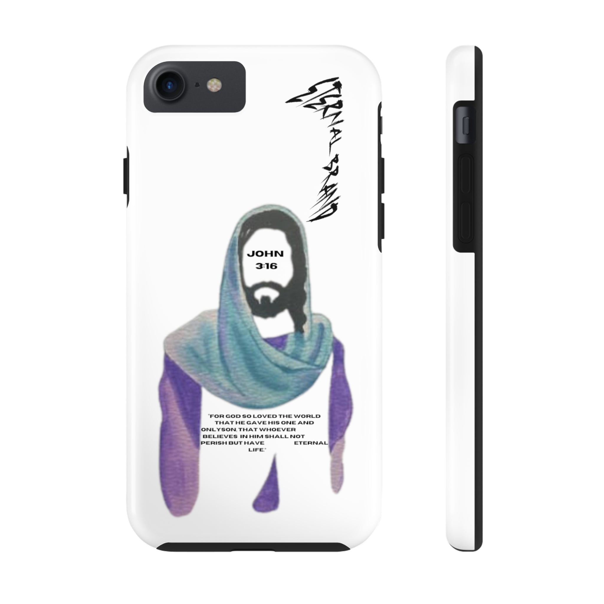 John 3:16 (Hard) Bible Phone Case