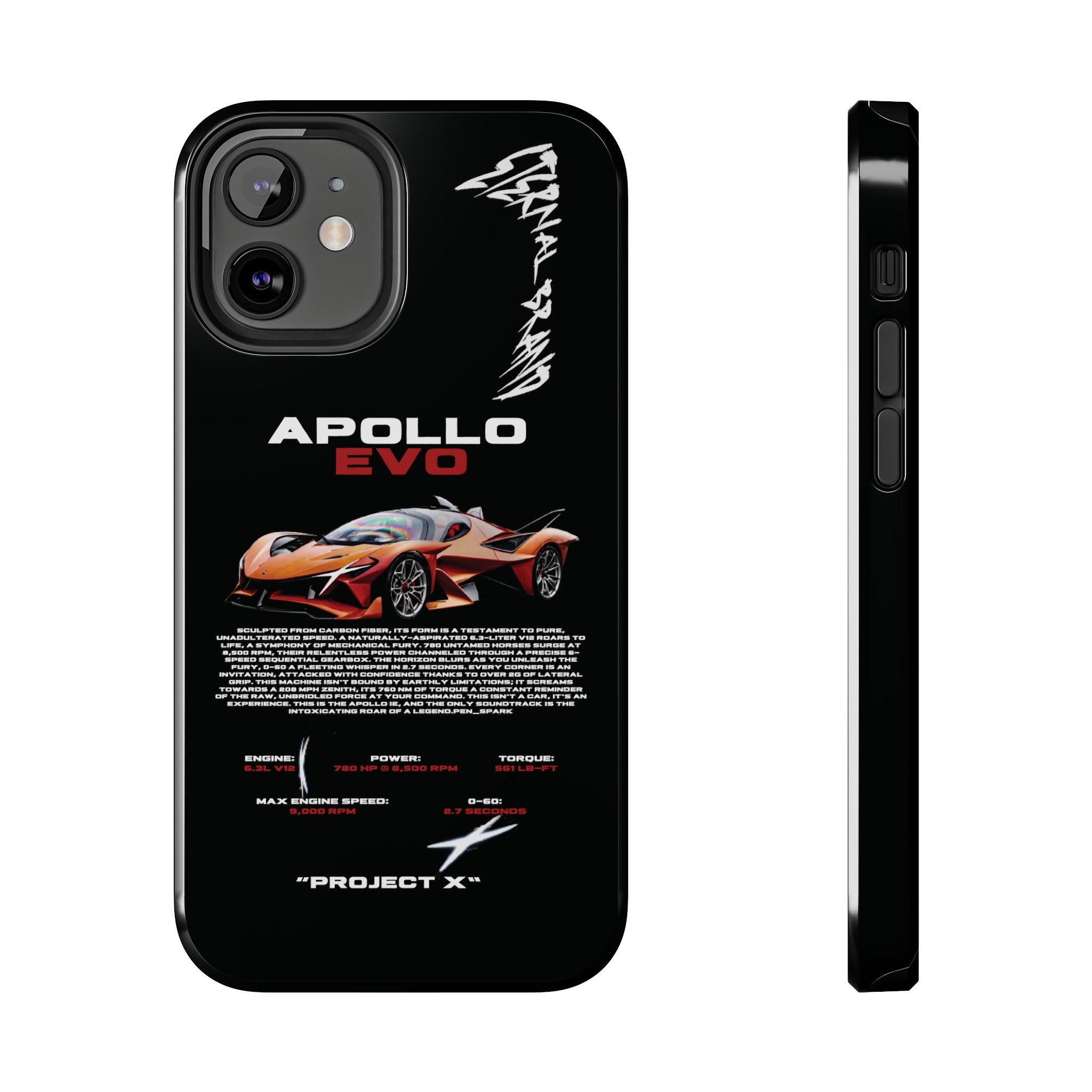 Apollo EVO "Deep Orange" "Noir"