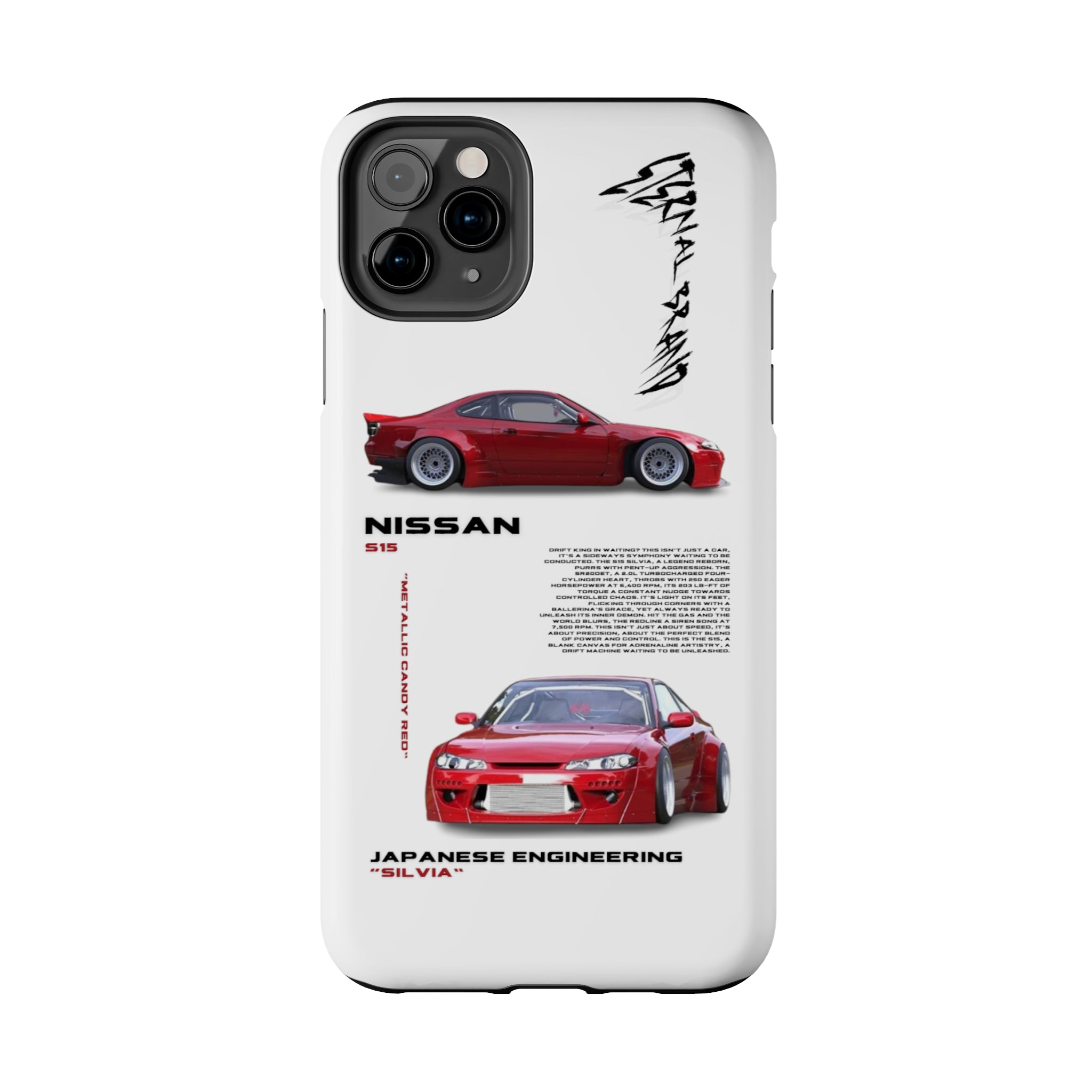 Nissan s15 Silvia "Candy Red" "White"