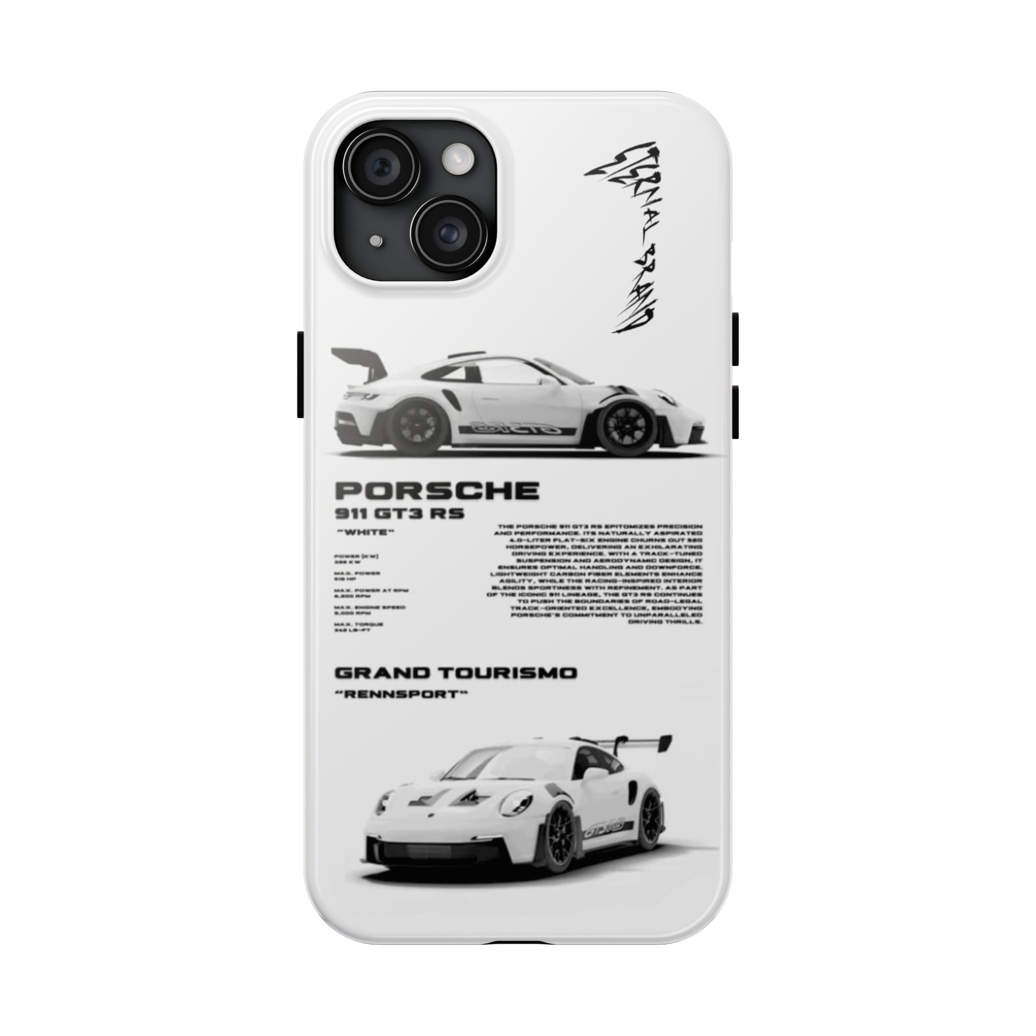 Porsche 911 GT3 RS "White/Black"