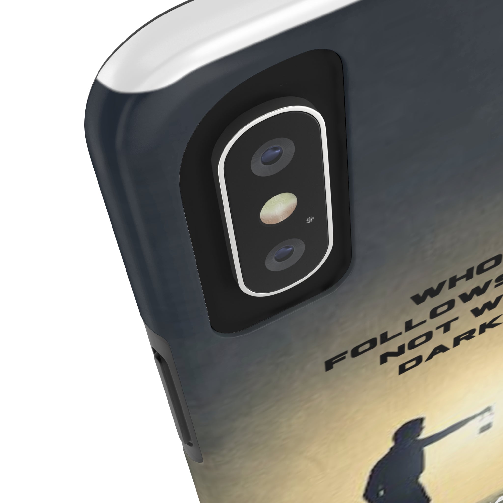 John 8:12 (Hard) Bible Phone Case