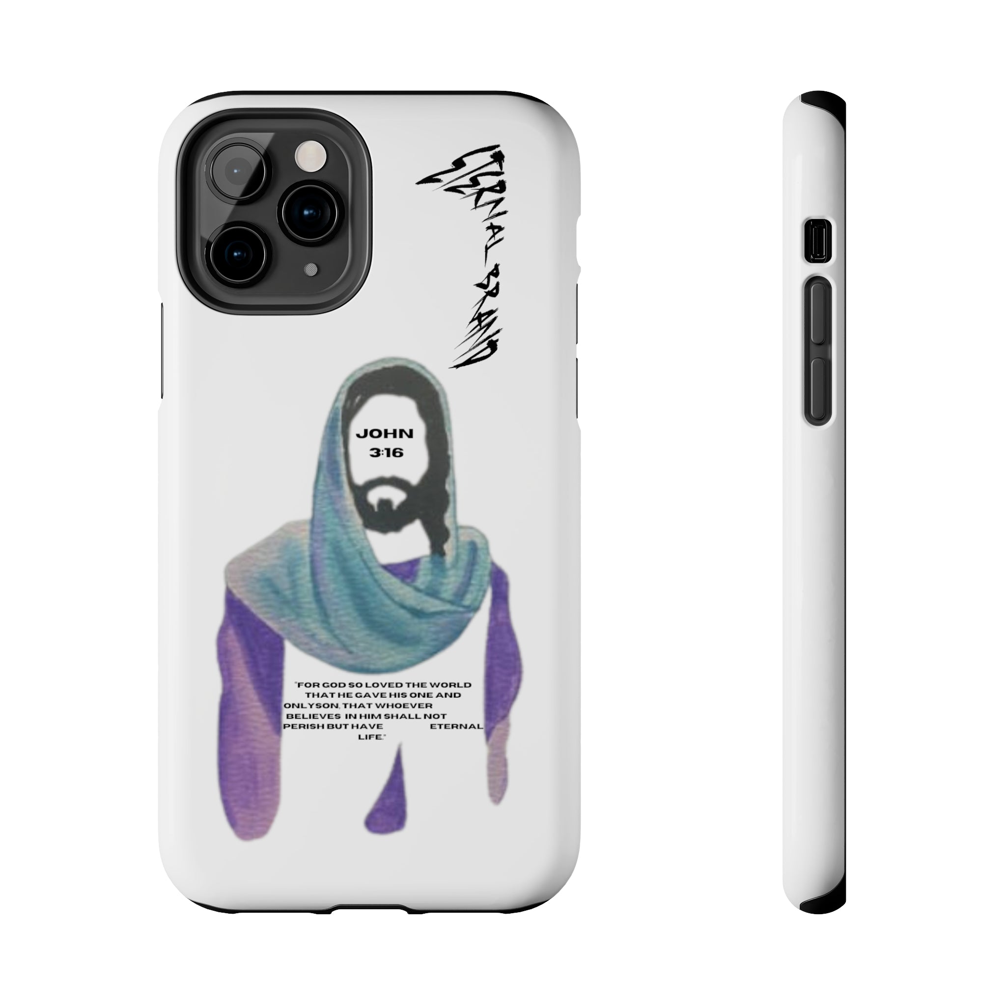 John 3:16 (Hard) Bible Phone Case