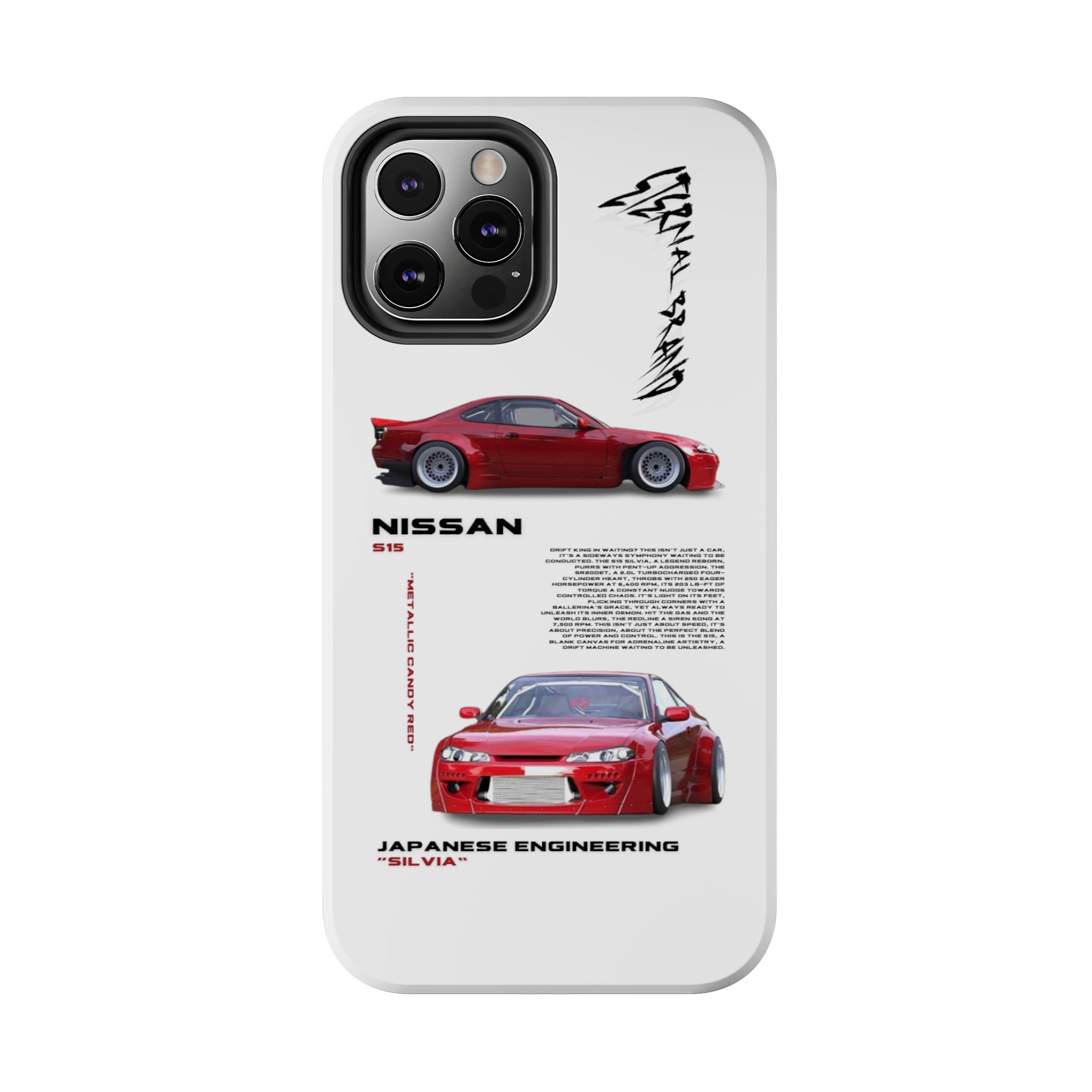 Nissan s15 Silvia "Candy Red" "White"