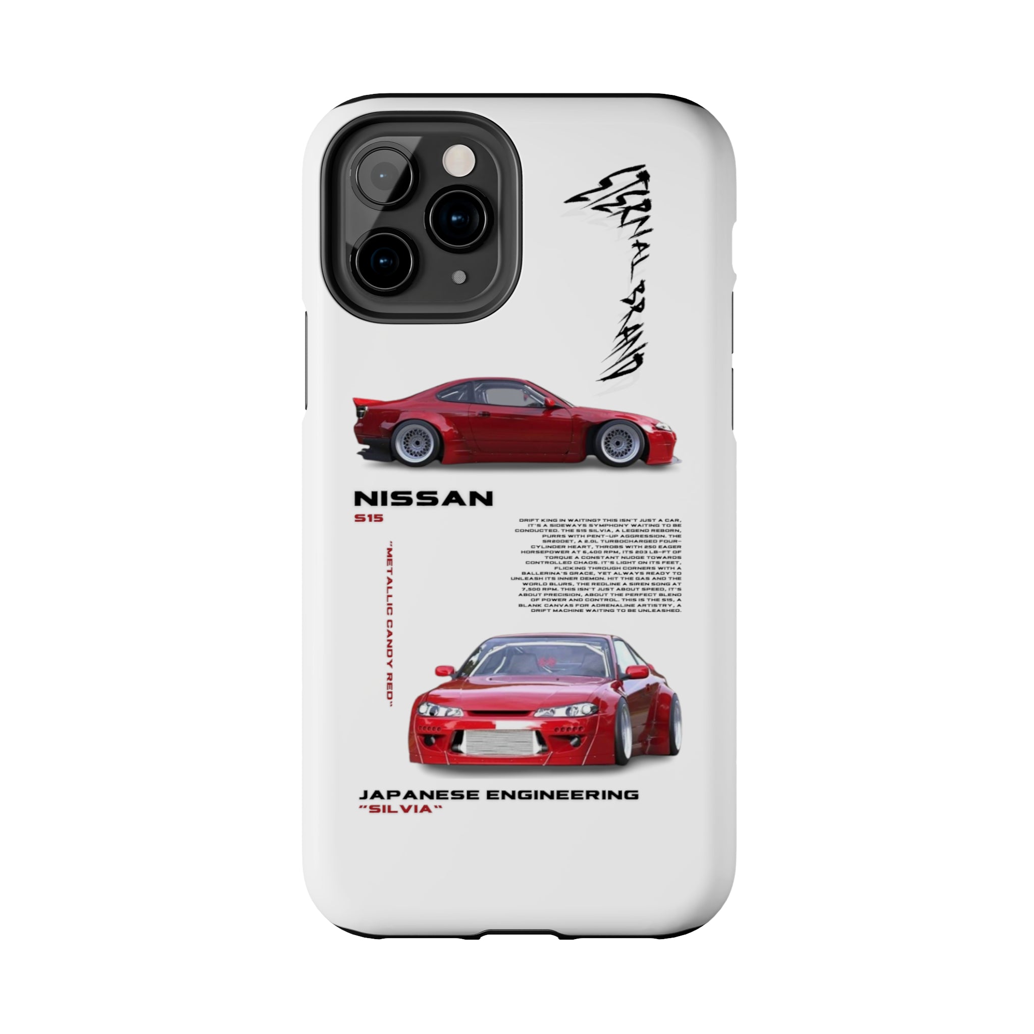 Nissan s15 Silvia "Candy Red" "White"