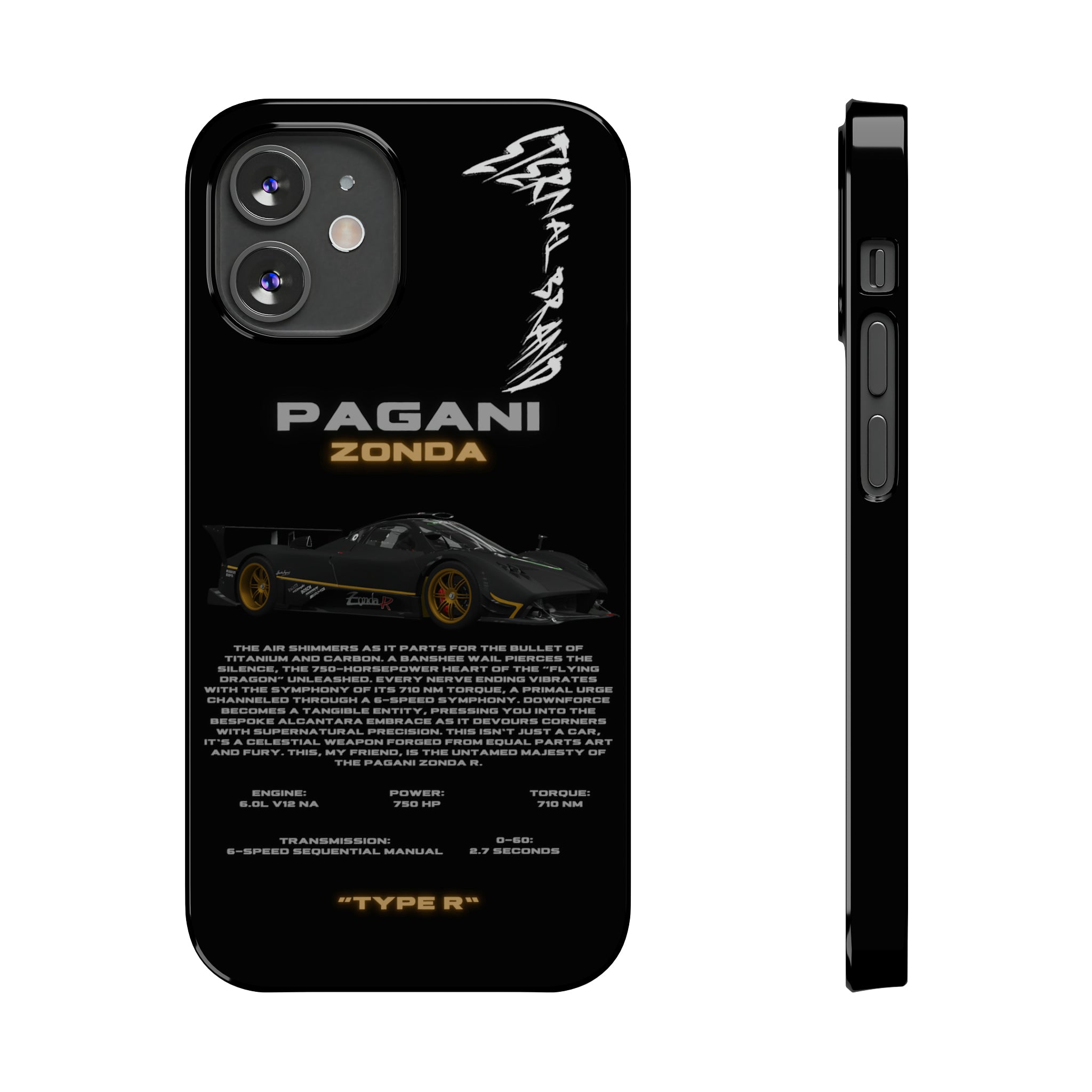 (Slim) Pagani Zonda R "Noir"