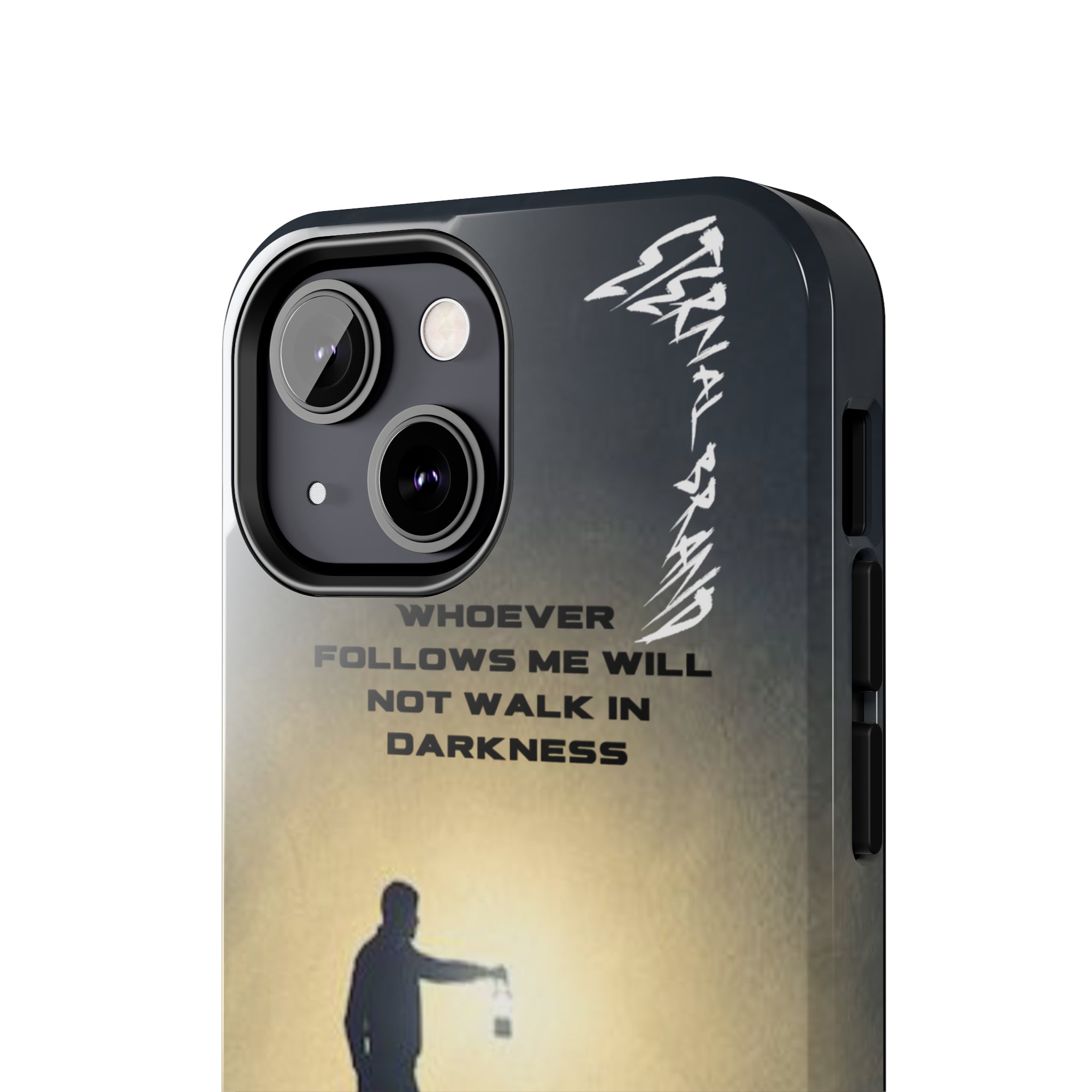 John 8:12 (Hard) Bible Phone Case