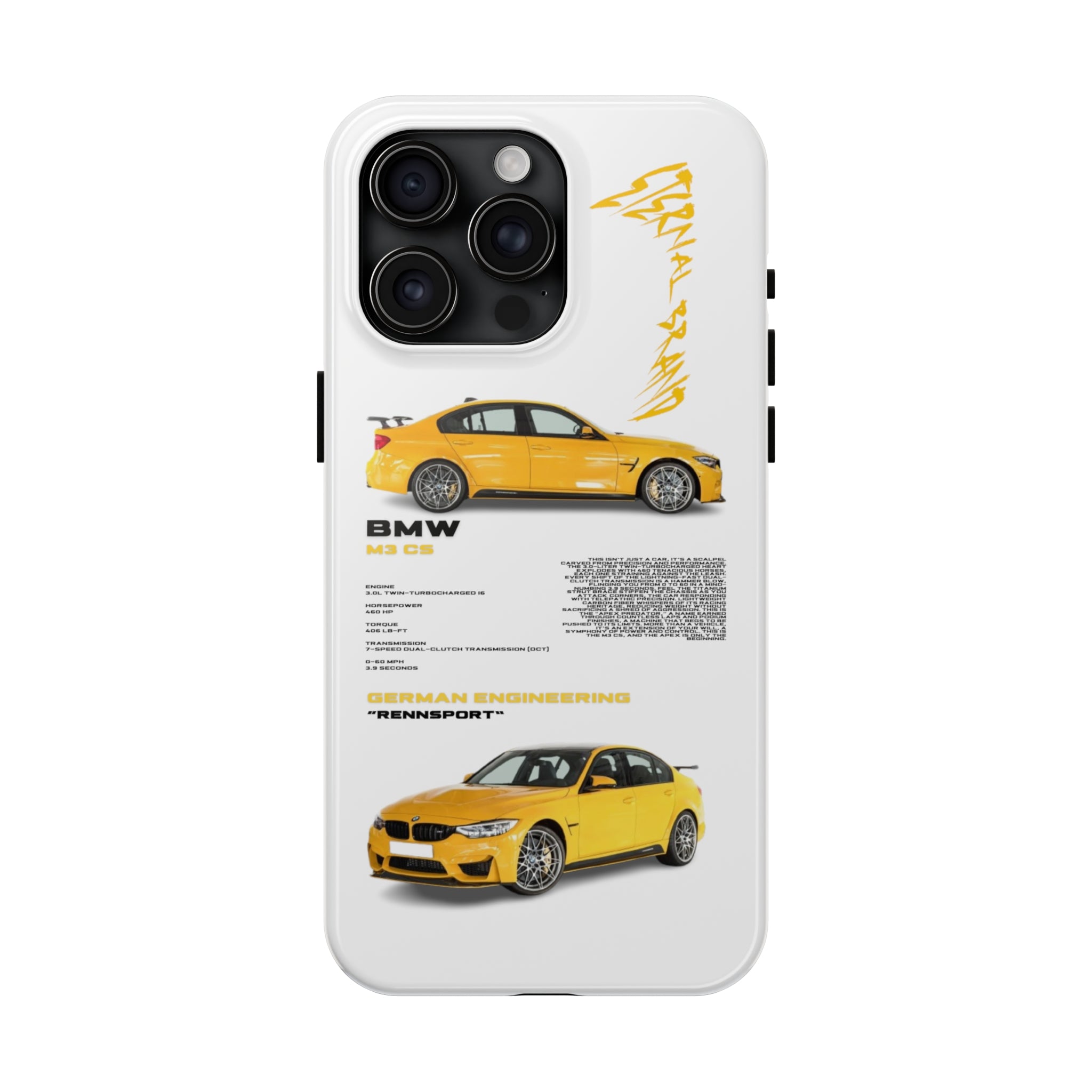 BMW M3 CS "Race Yellow"