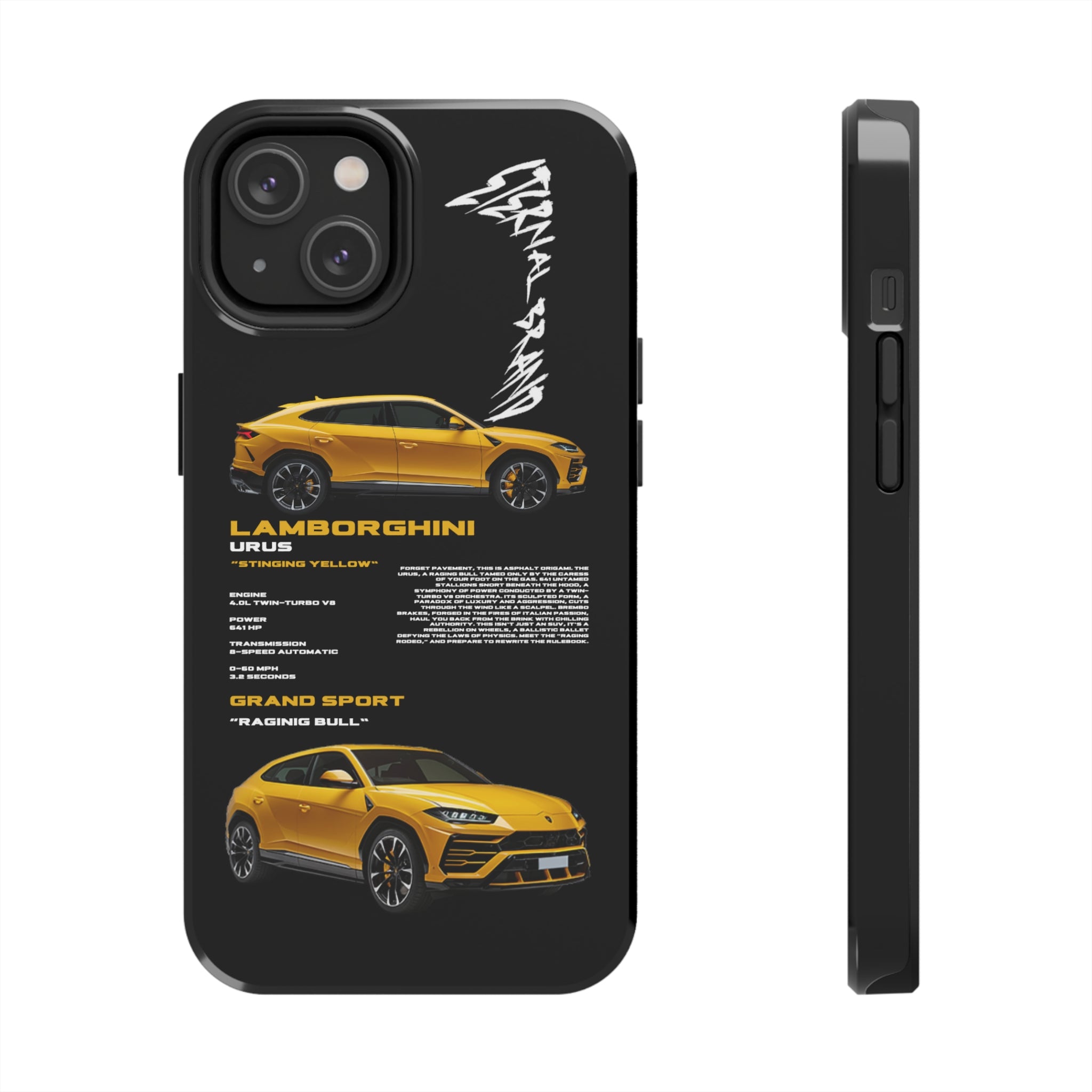 Lamborghini Urus "Raging Yellow" "Noir"