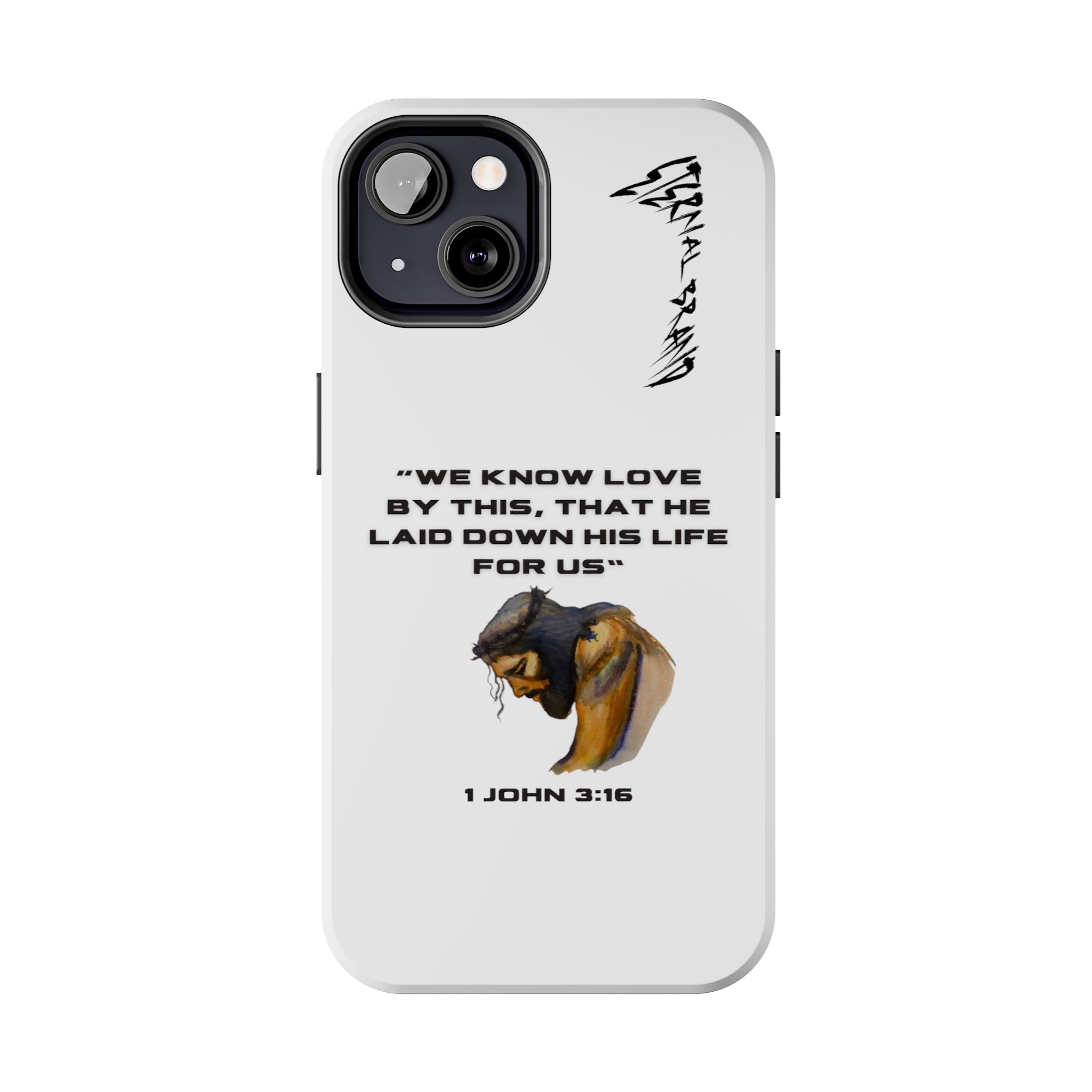 John 3:16 (Hard) Bible Phone Case