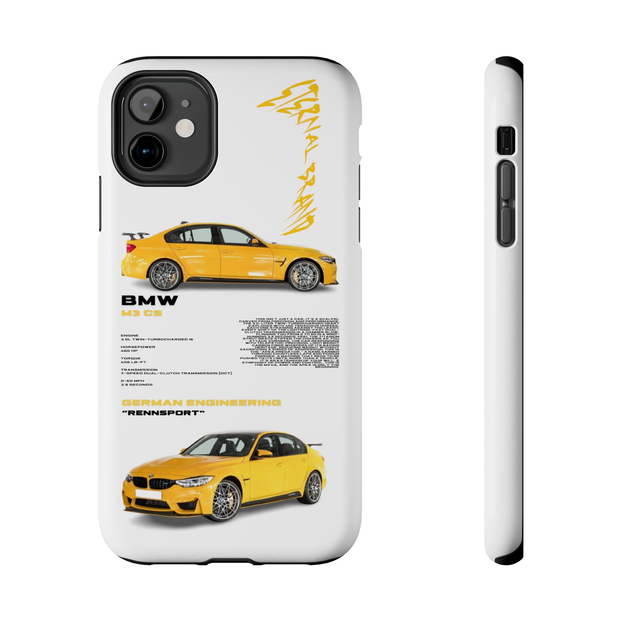 BMW M3 CS "Race Yellow"