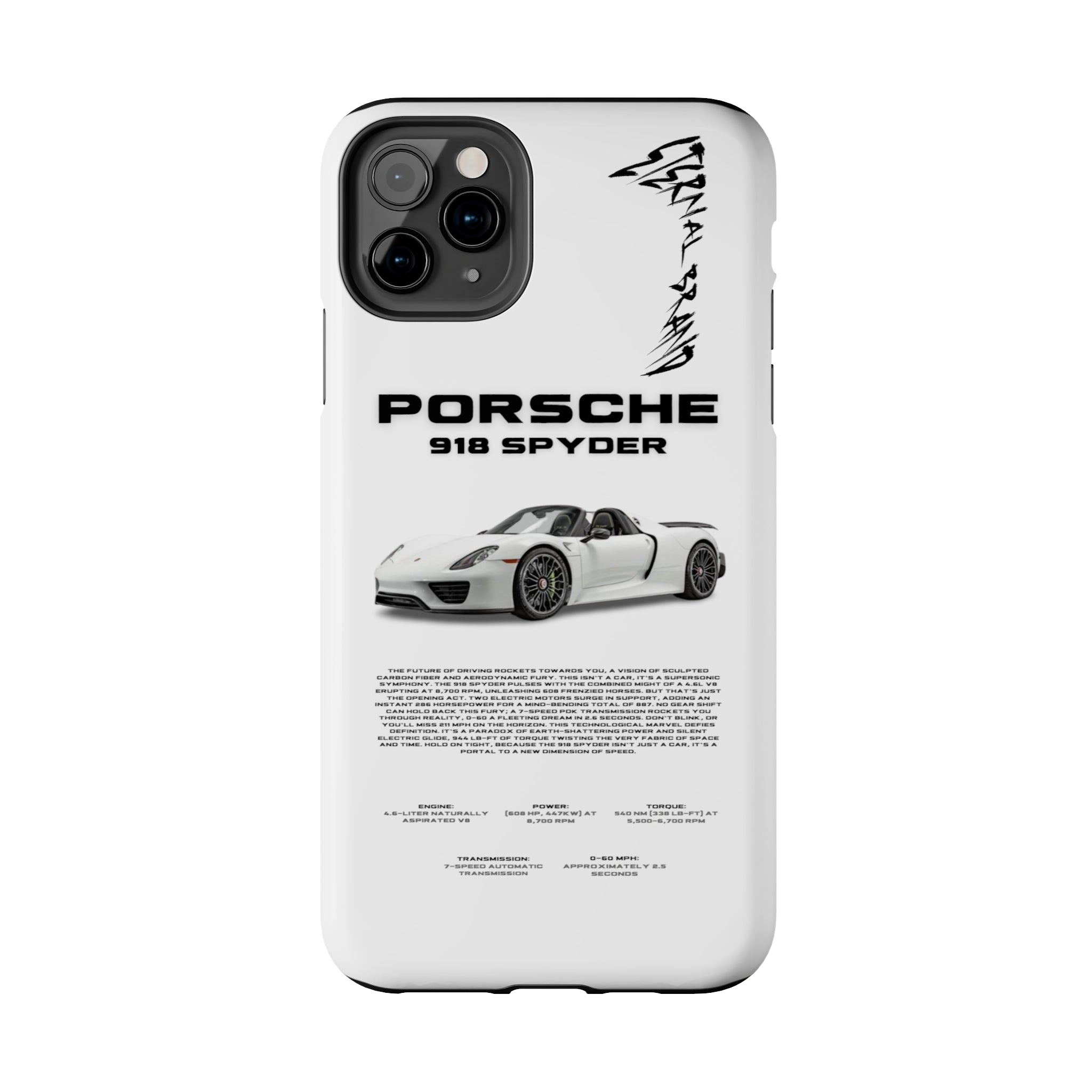 Porsche 918 Spyder "White"