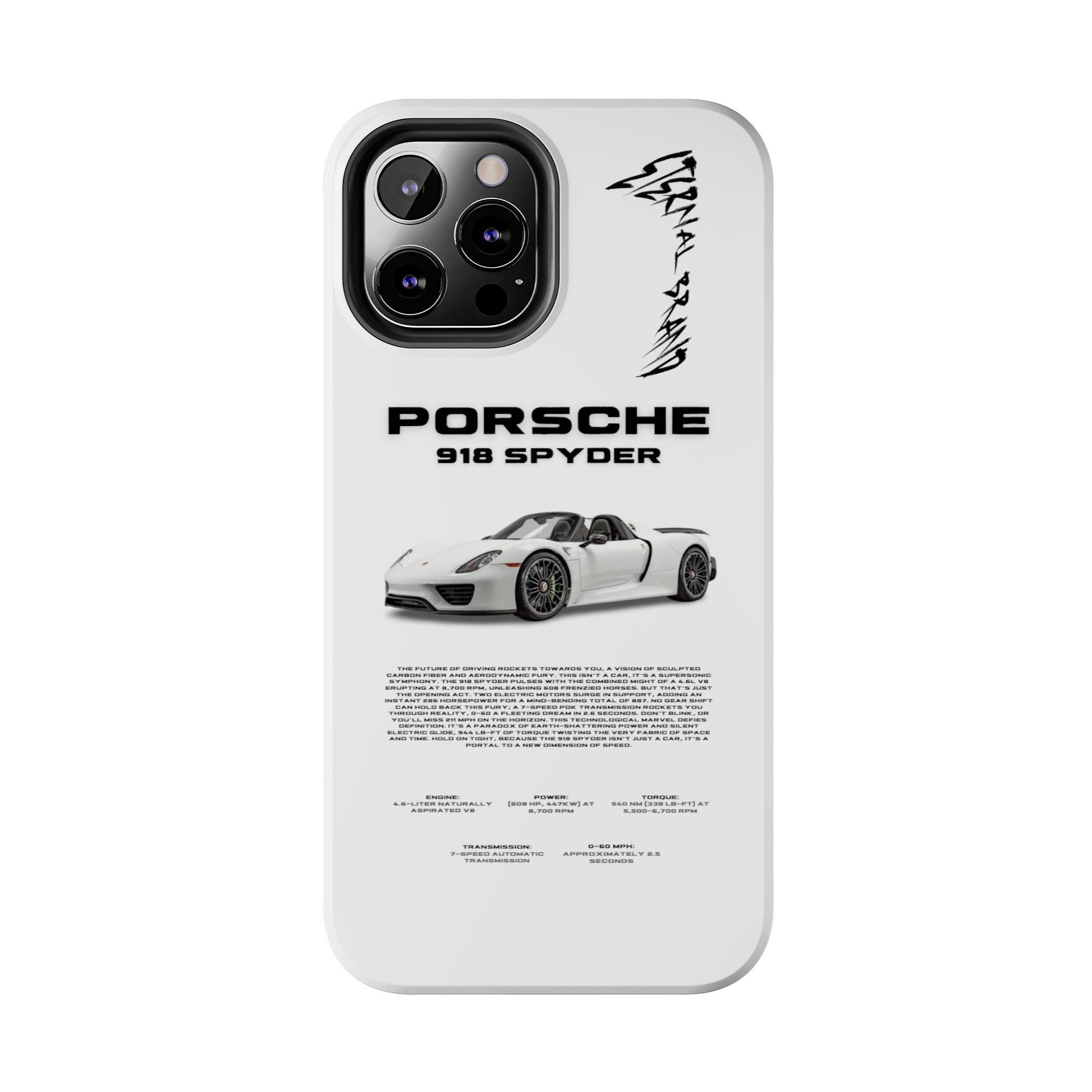 Porsche 918 Spyder "White"