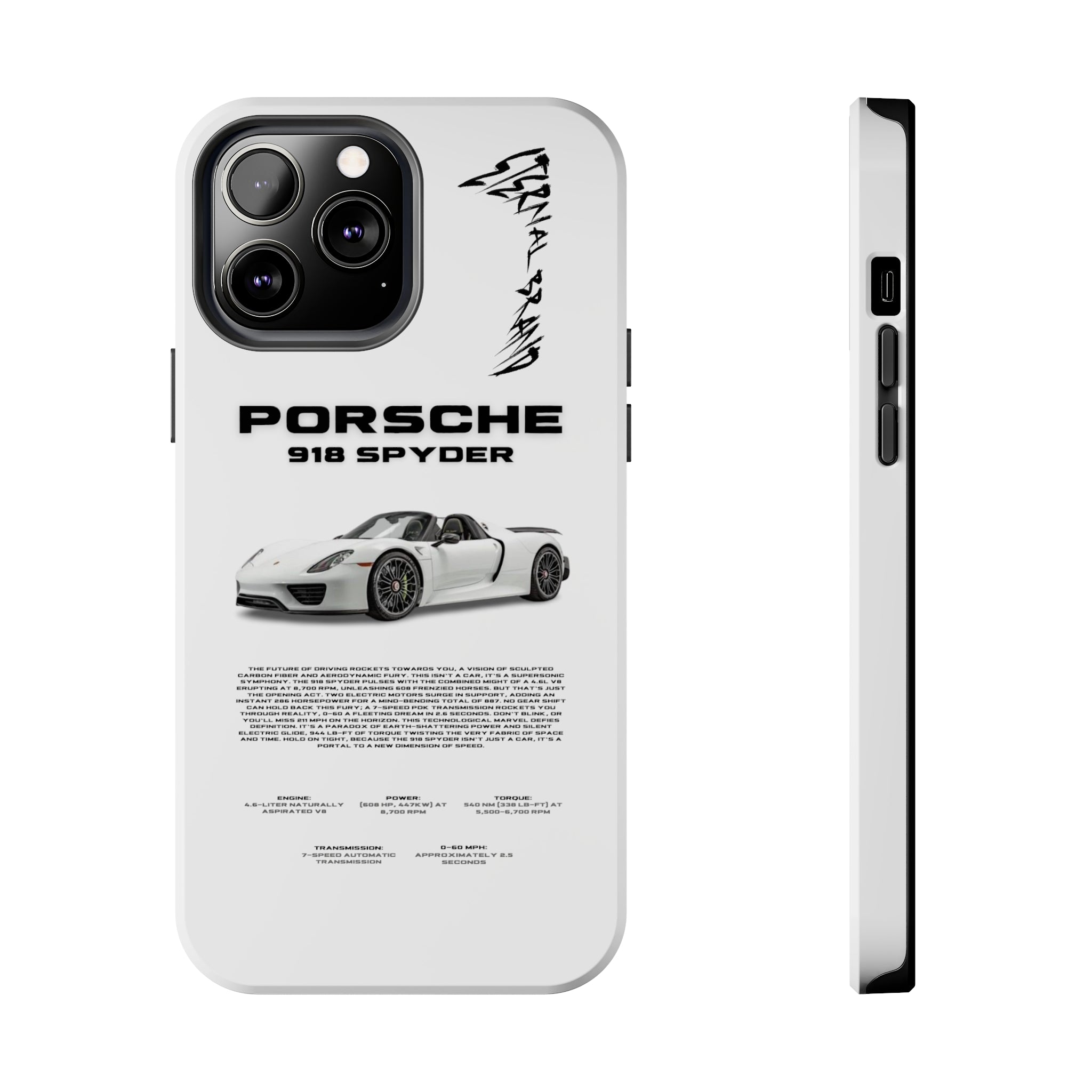 Porsche 918 Spyder "White"