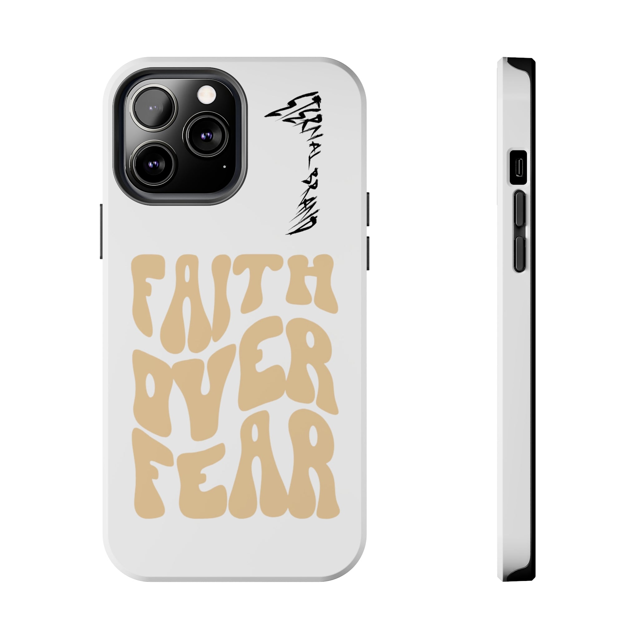 Faith Over Fear (Hard) Bible Phone Case