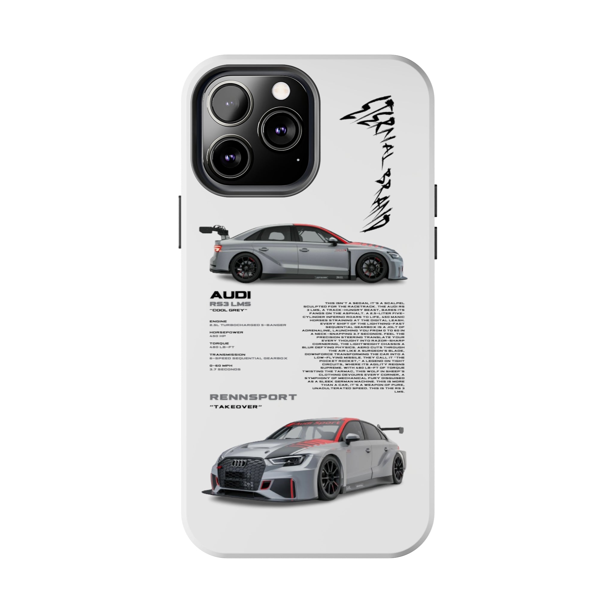 Audi RS3 LMS "Cool Grey"