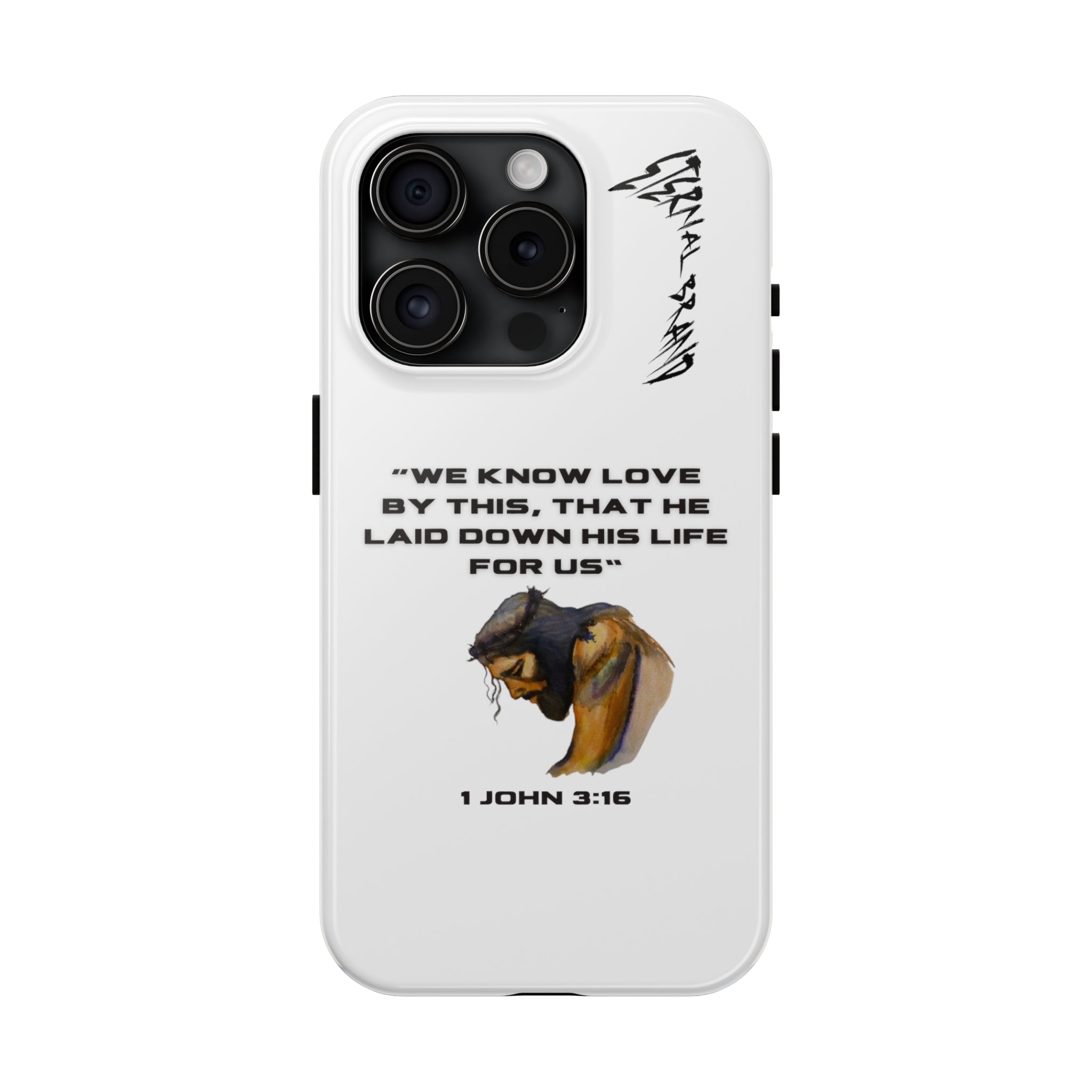 John 3:16 (Hard) Bible Phone Case