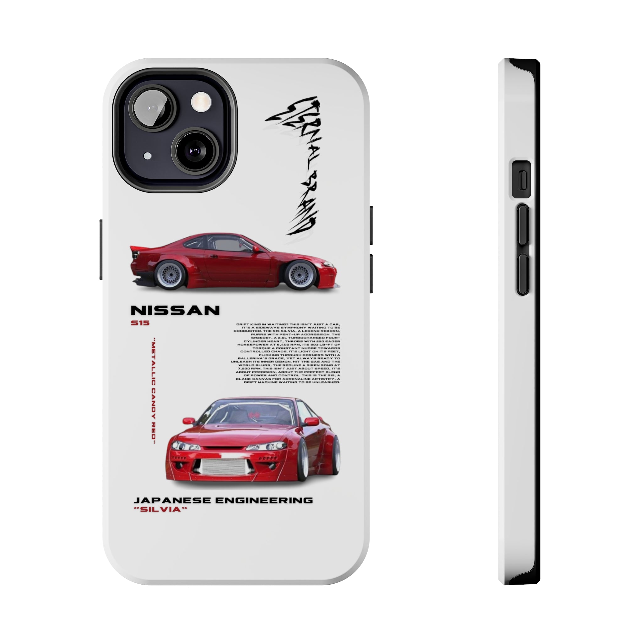 Nissan s15 Silvia "Candy Red" "White"