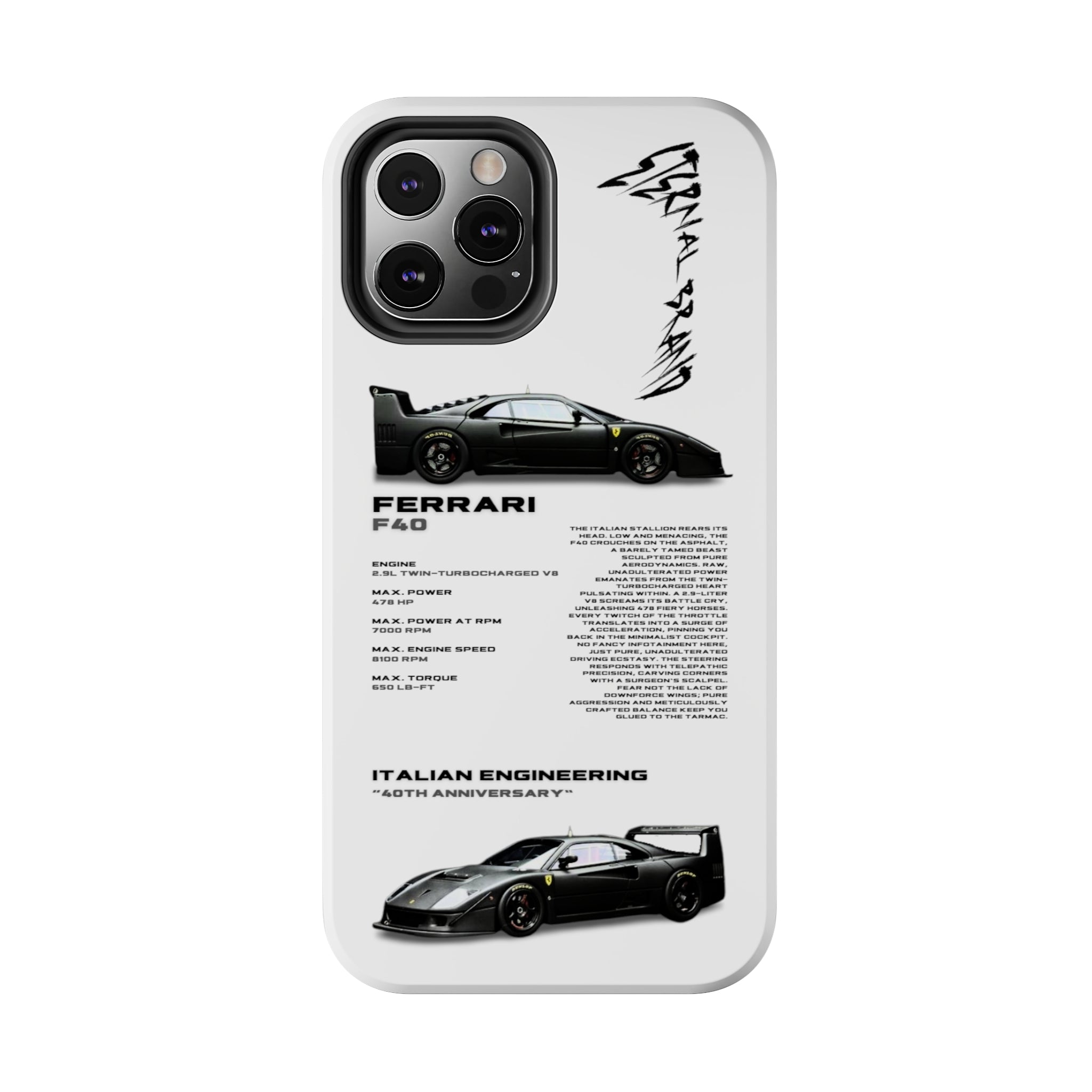 Ferrari F40 "Matte Black"