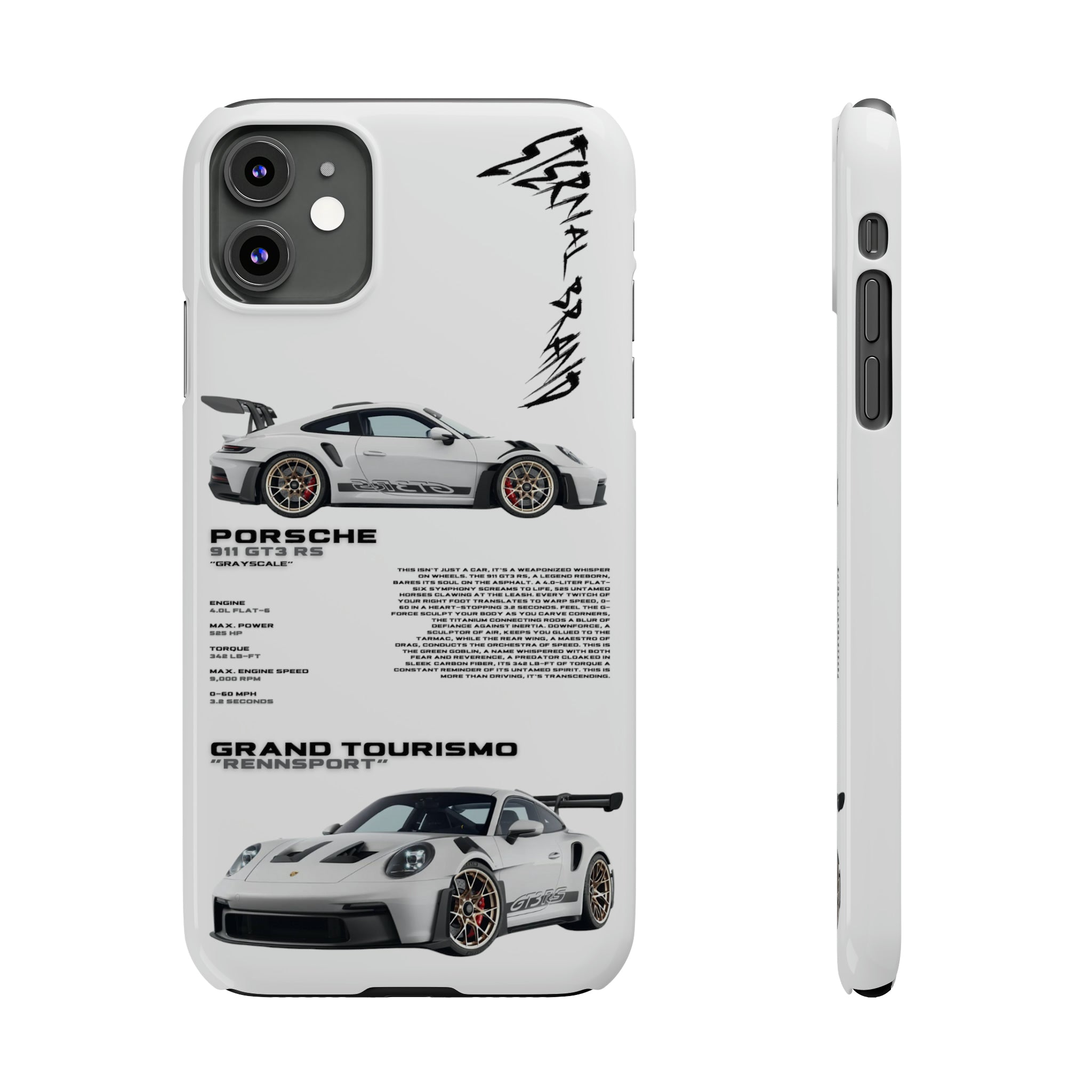 (Slim) Porsche 911 GT3 RS "Greyscale"