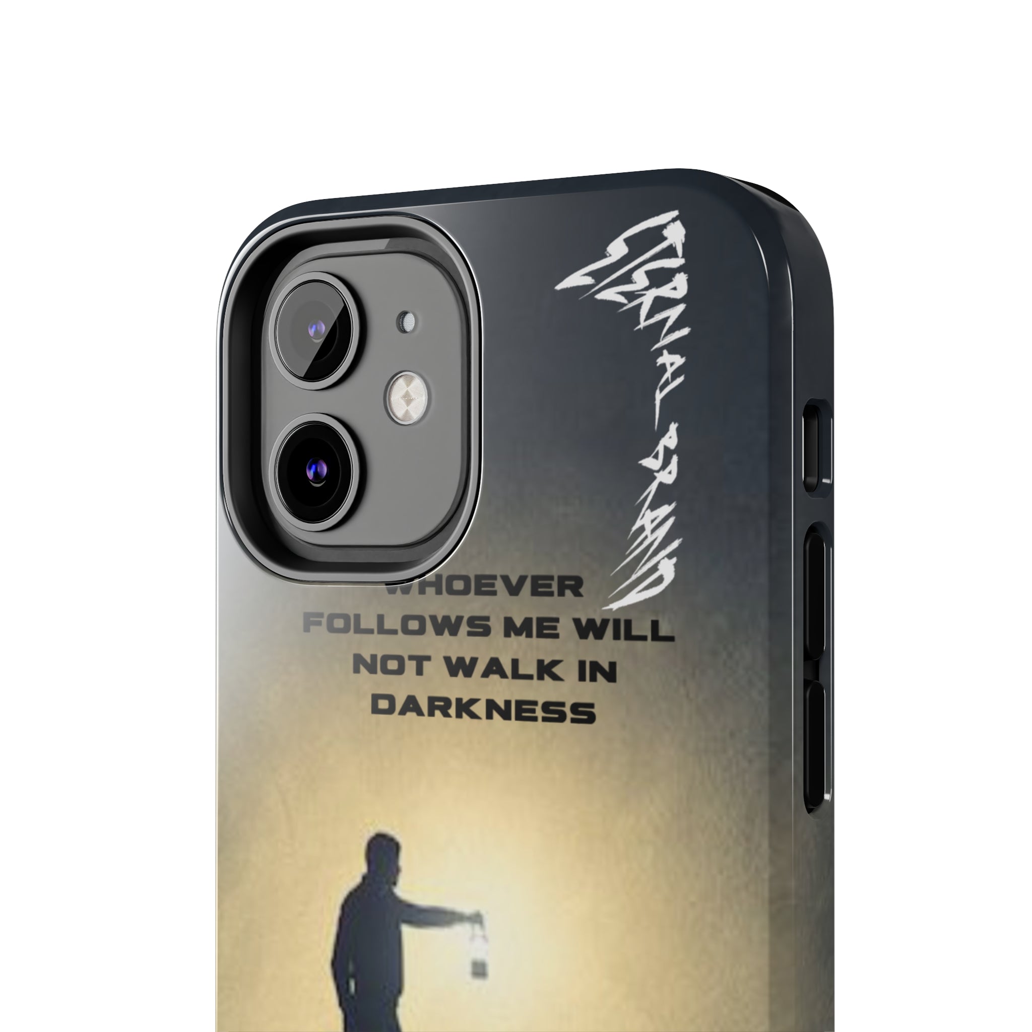 John 8:12 (Hard) Bible Phone Case