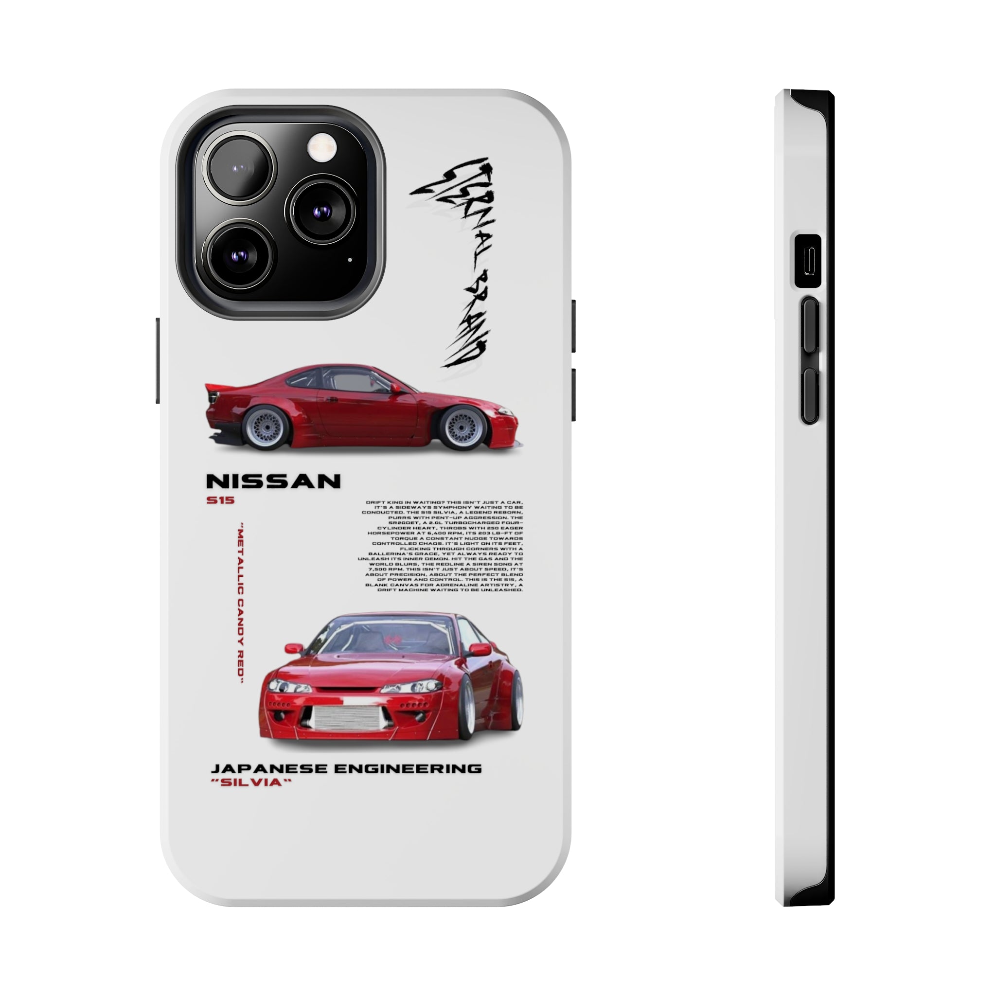 Nissan s15 Silvia "Candy Red" "White"