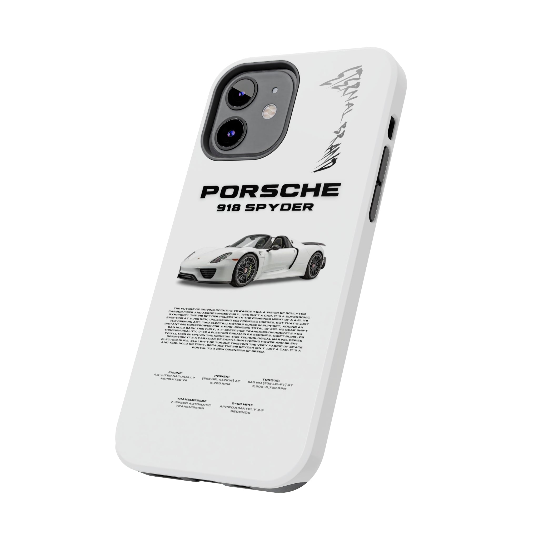 Porsche 918 Spyder "White"