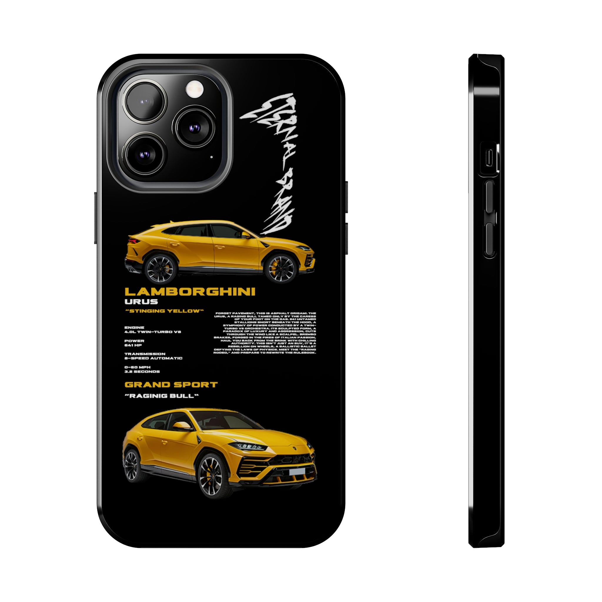 Lamborghini Urus "Raging Yellow" "Noir"