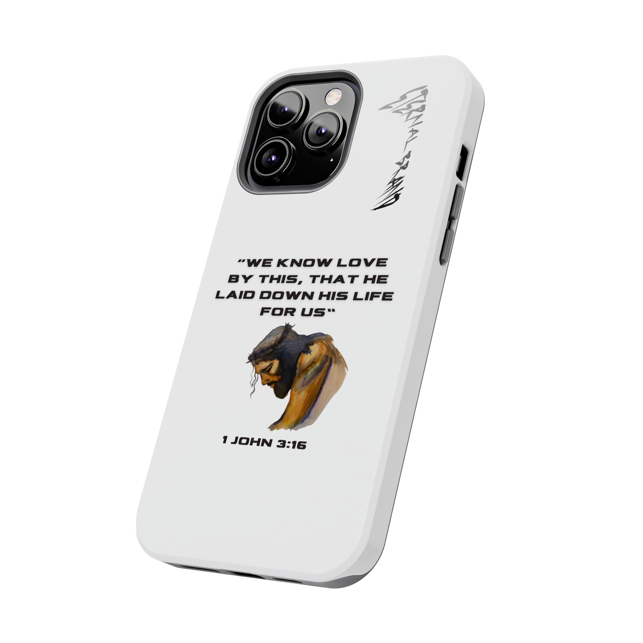 John 3:16 (Hard) Bible Phone Case