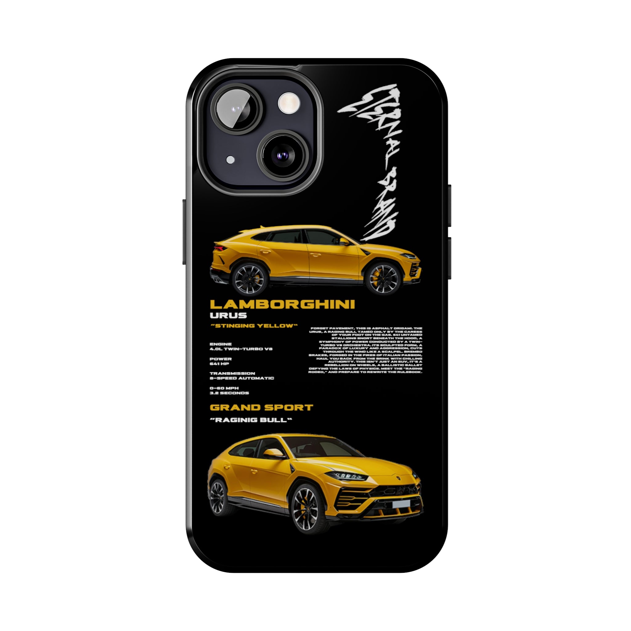 Lamborghini Urus "Raging Yellow" "Noir"