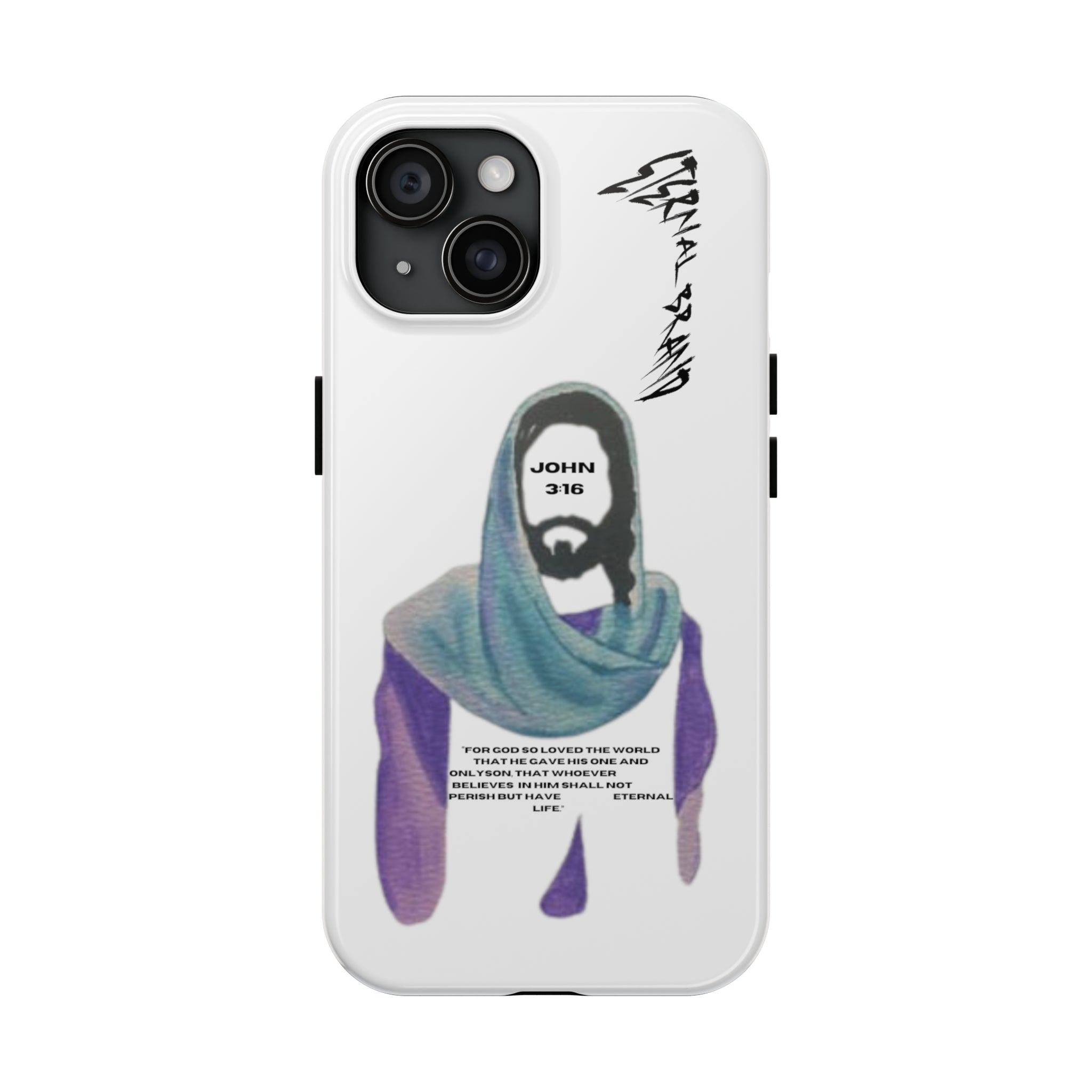 John 3:16 (Hard) Bible Phone Case