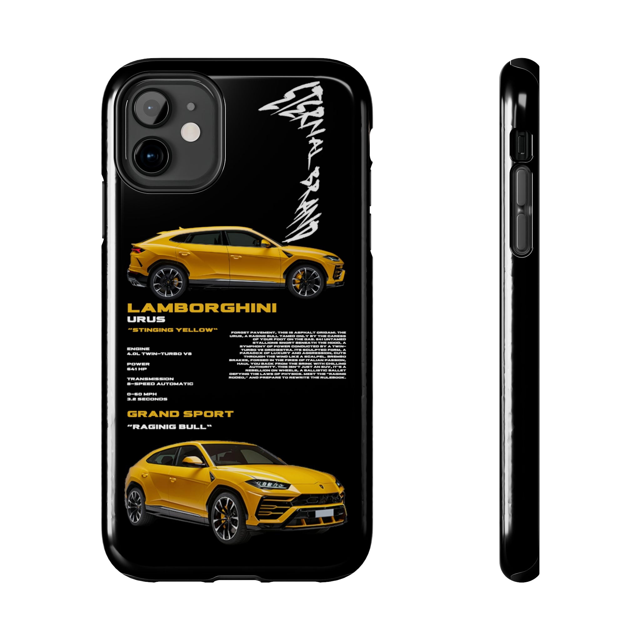 Lamborghini Urus "Raging Yellow" "Noir"