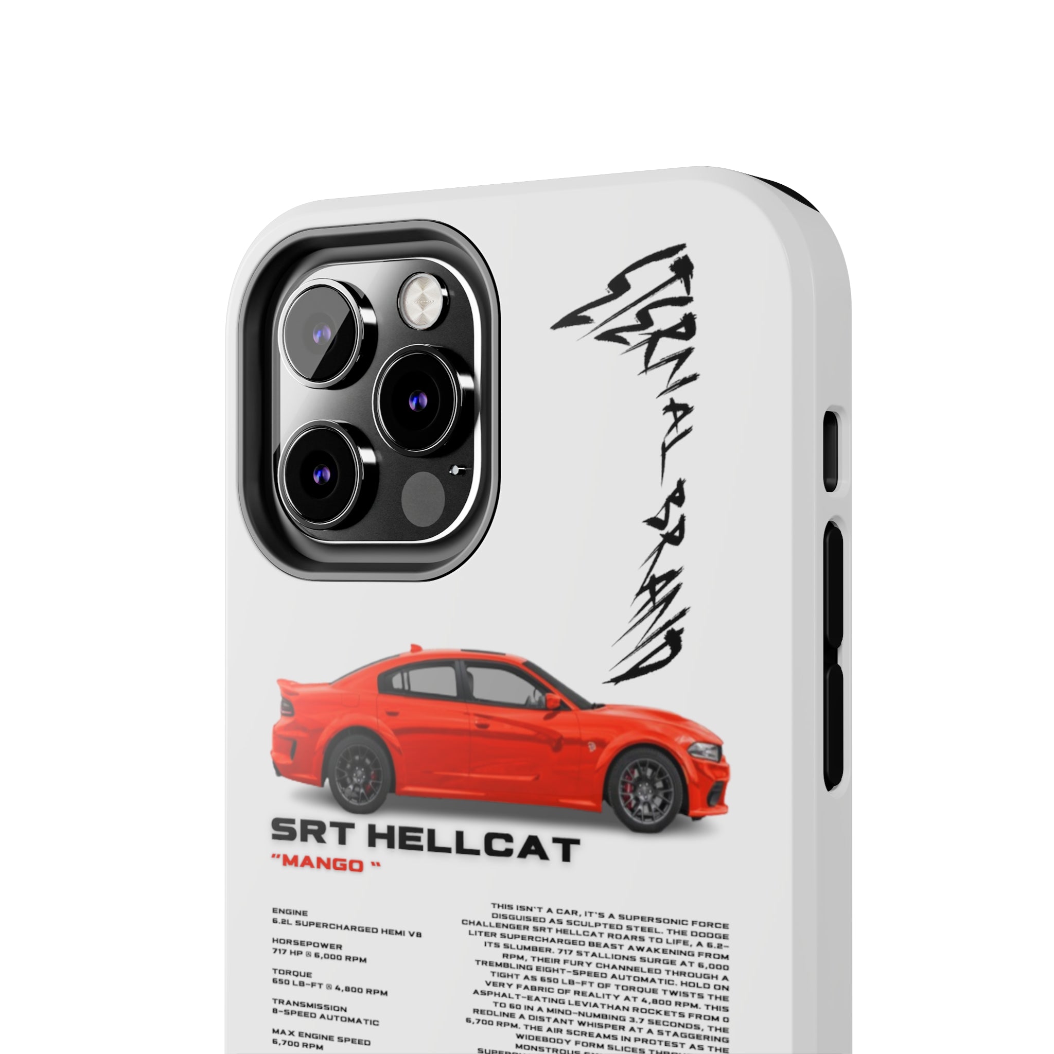 SRT Hellcat "Mango" "White"