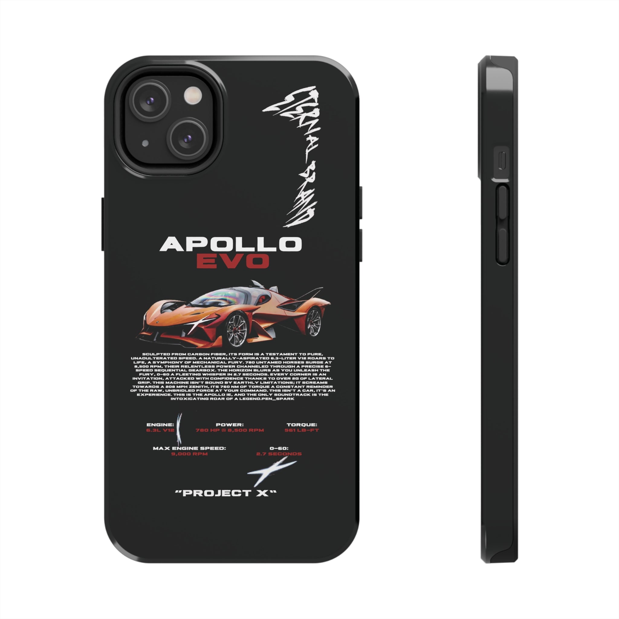 Apollo EVO "Deep Orange" "Noir"