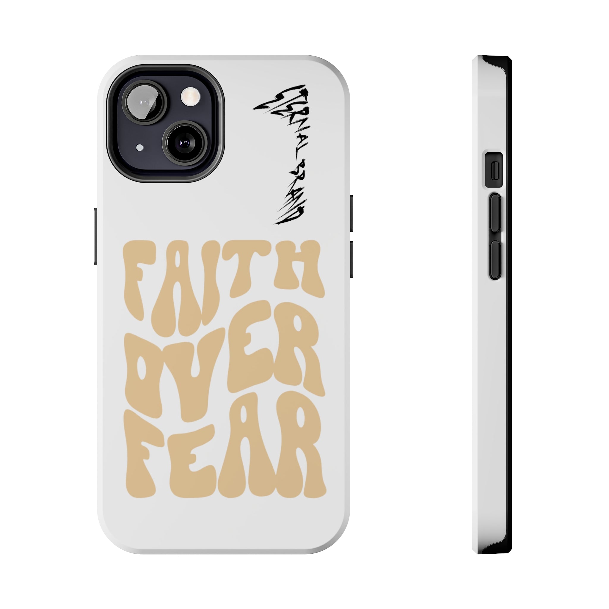 Faith Over Fear (Hard) Bible Phone Case