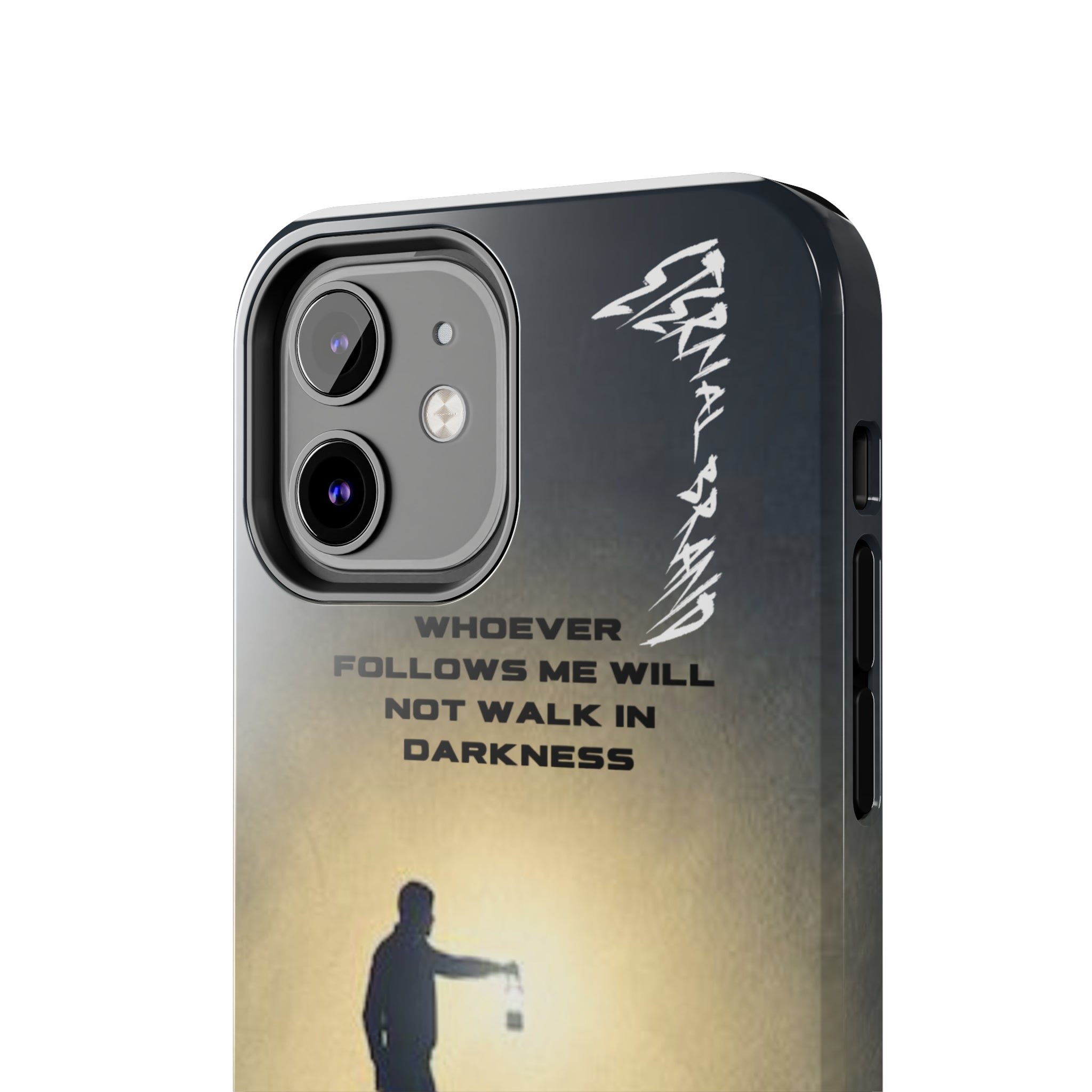 John 8:12 (Hard) Bible Phone Case