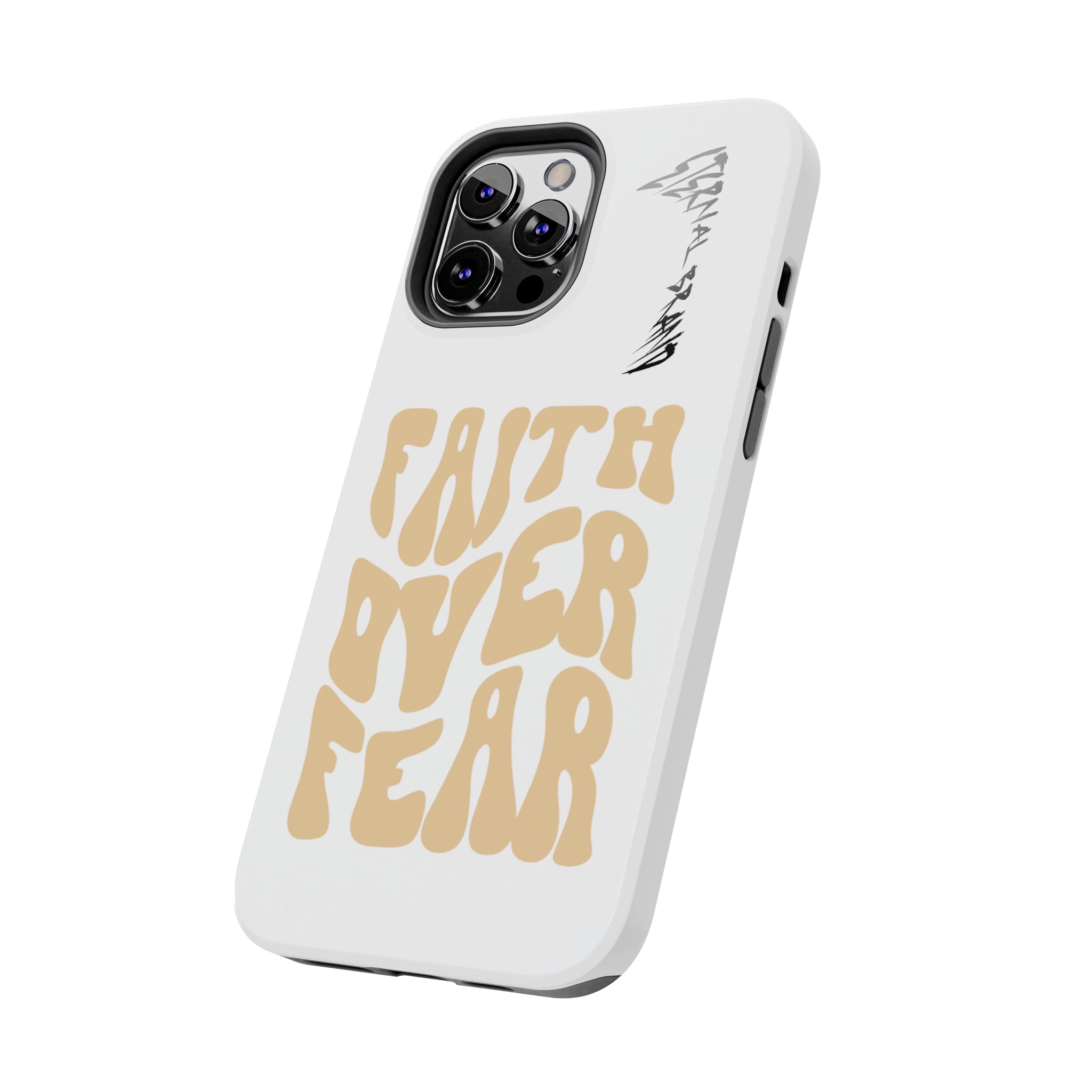 Faith Over Fear (Hard) Bible Phone Case