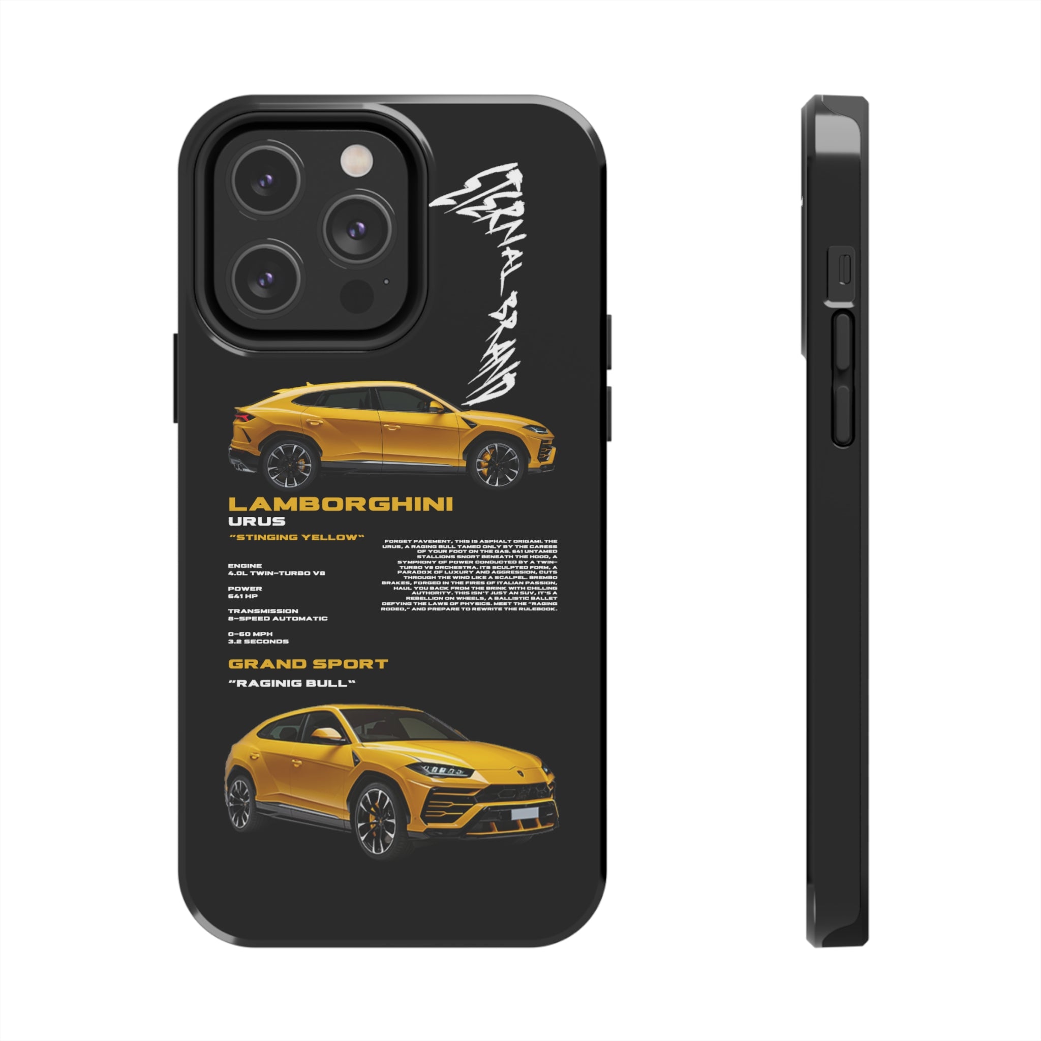 Lamborghini Urus "Raging Yellow" "Noir"