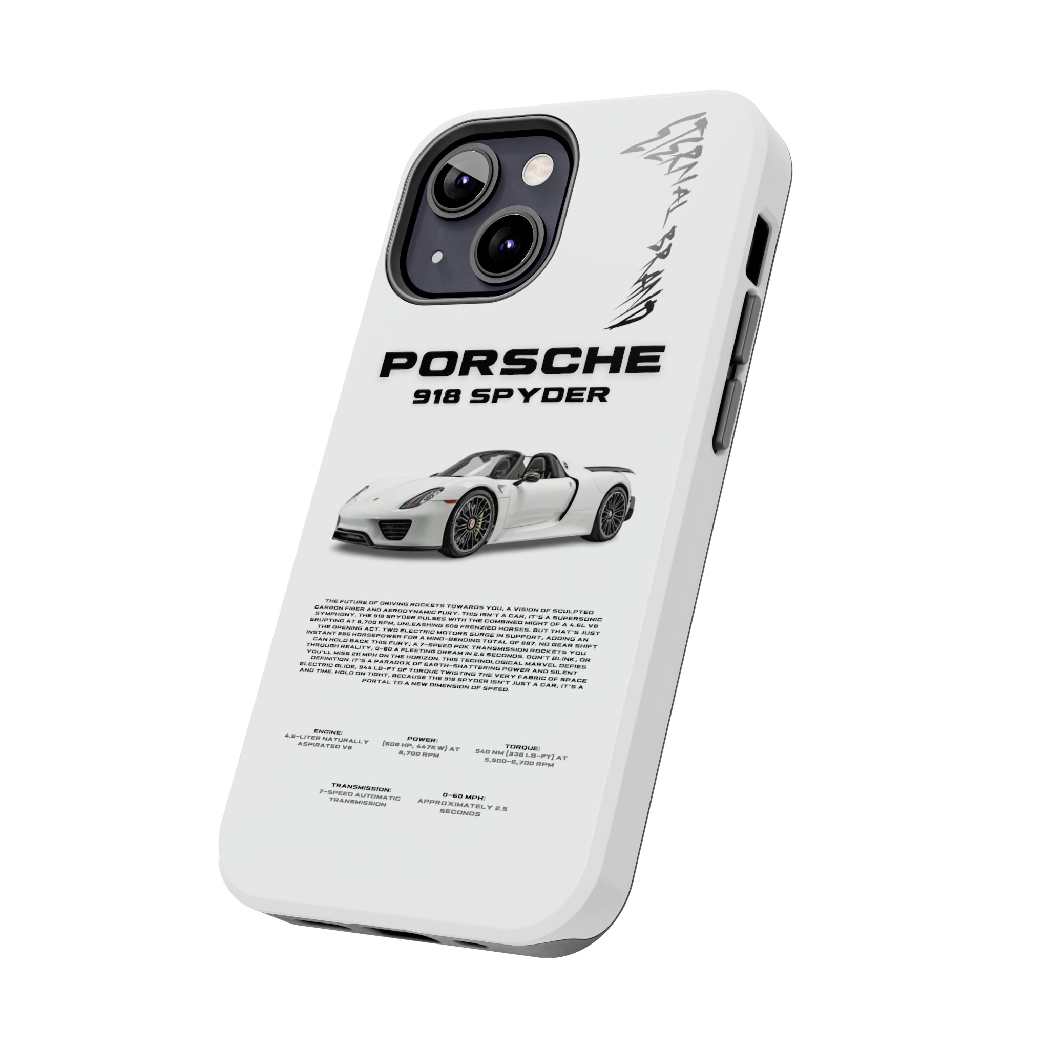 Porsche 918 Spyder "White"