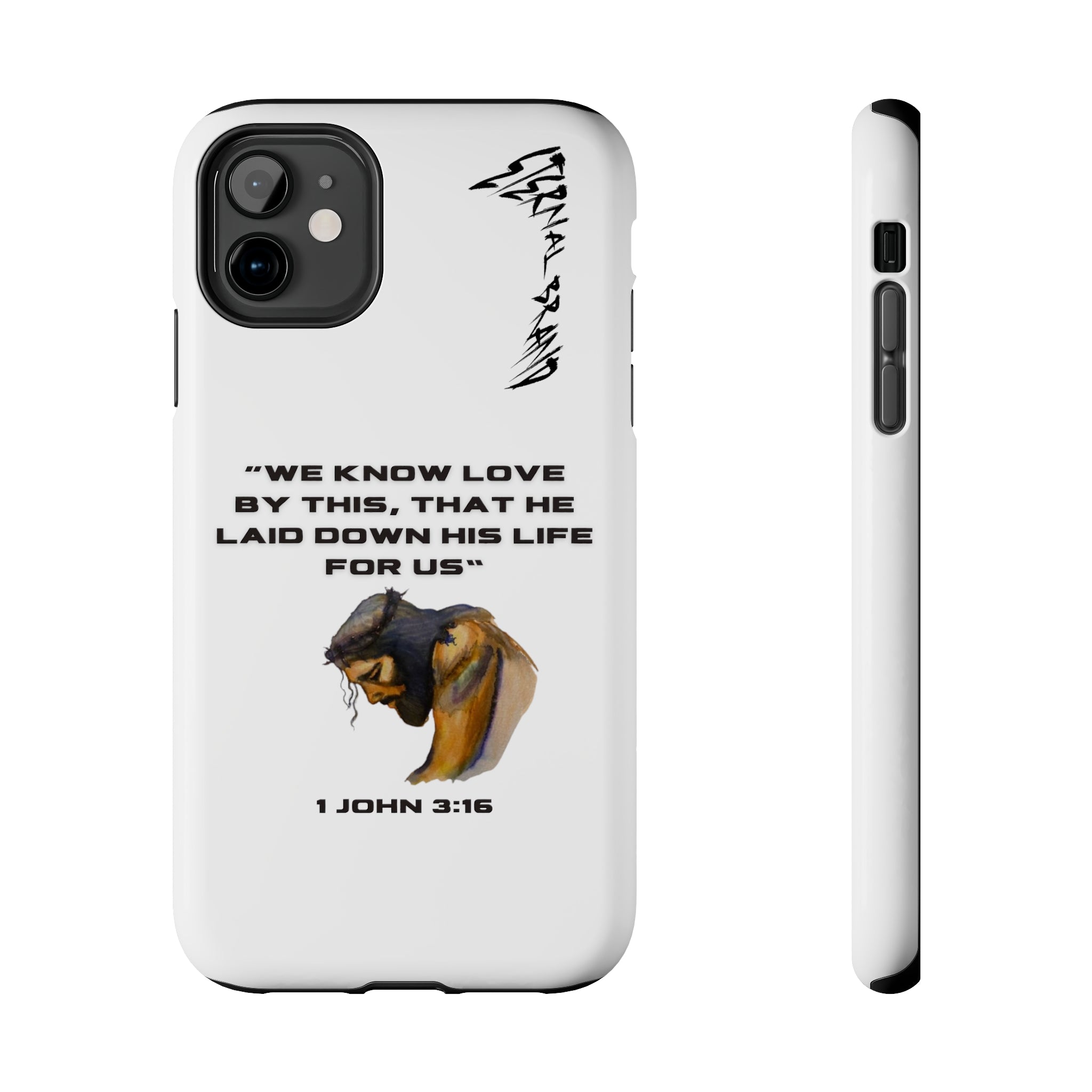 John 3:16 (Hard) Bible Phone Case