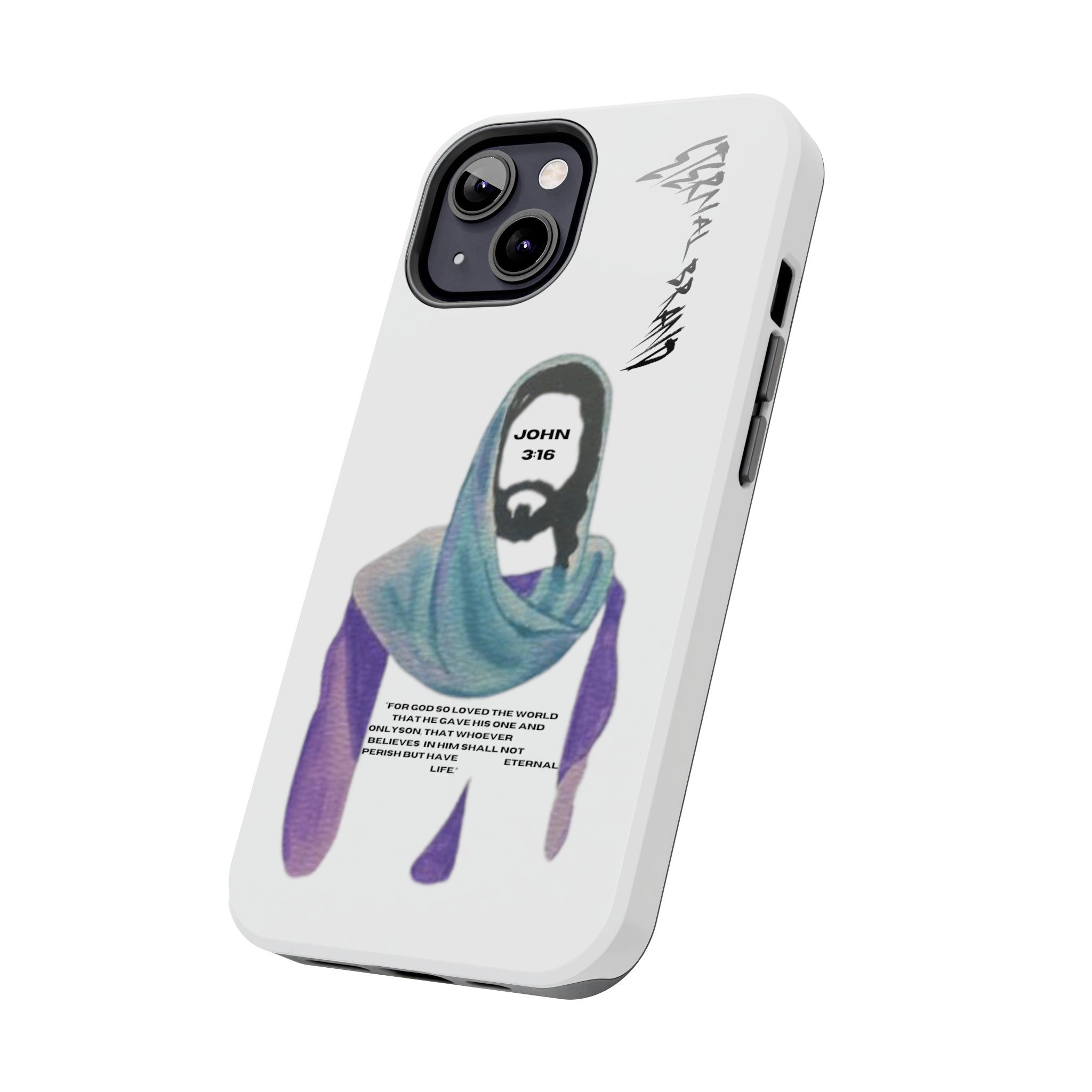 John 3:16 (Hard) Bible Phone Case