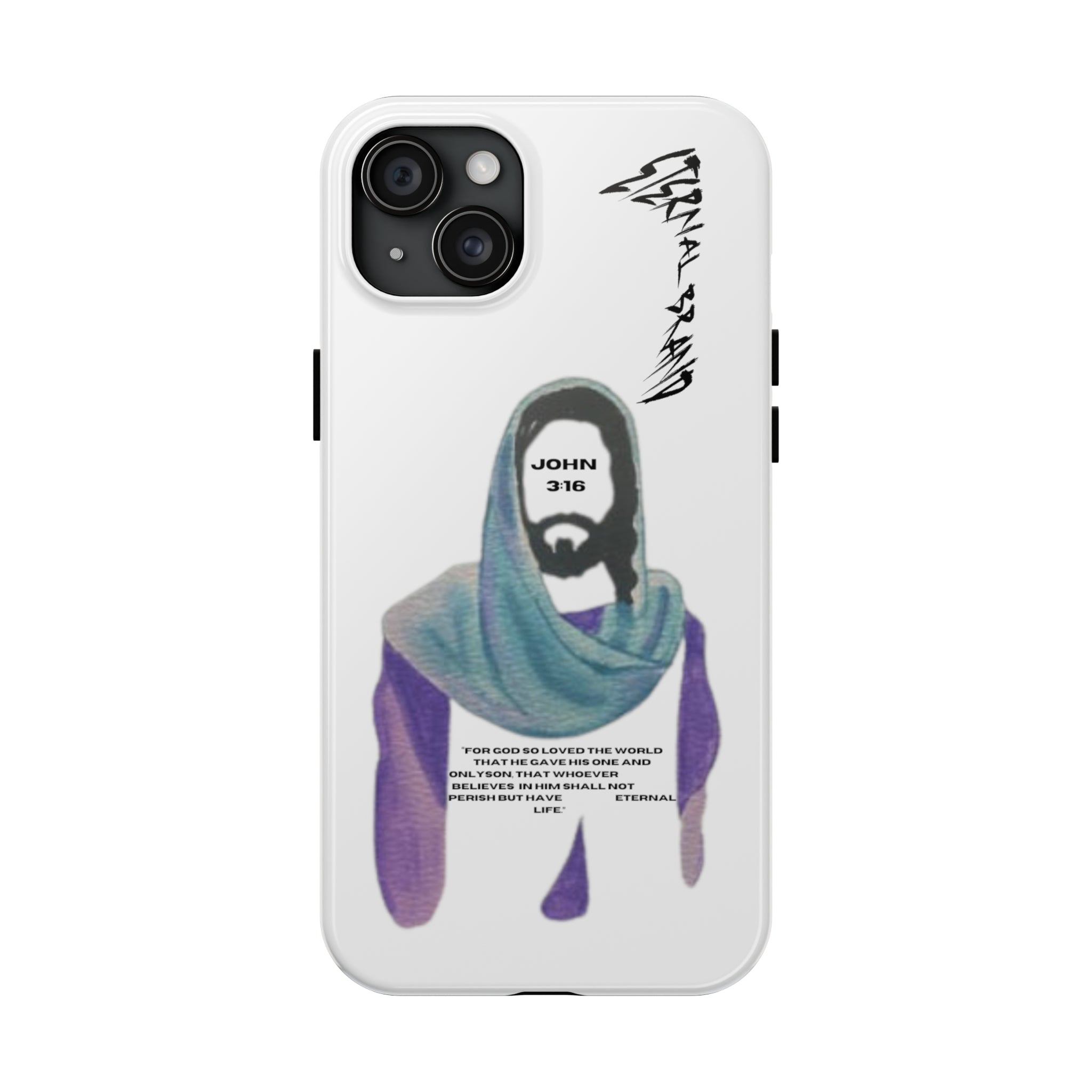 John 3:16 (Hard) Bible Phone Case