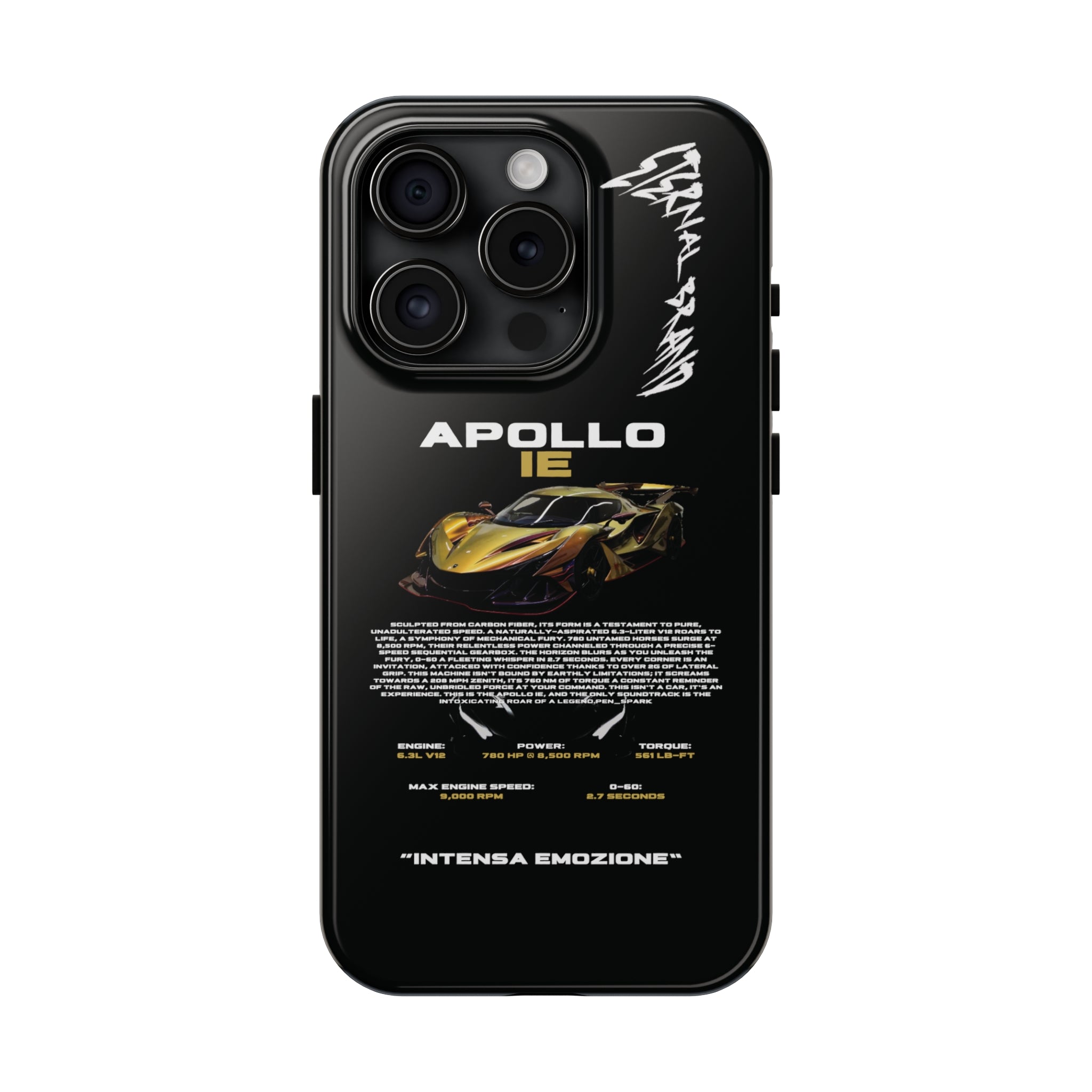 Apollo IE "Chameleon Carbon" "Noir"