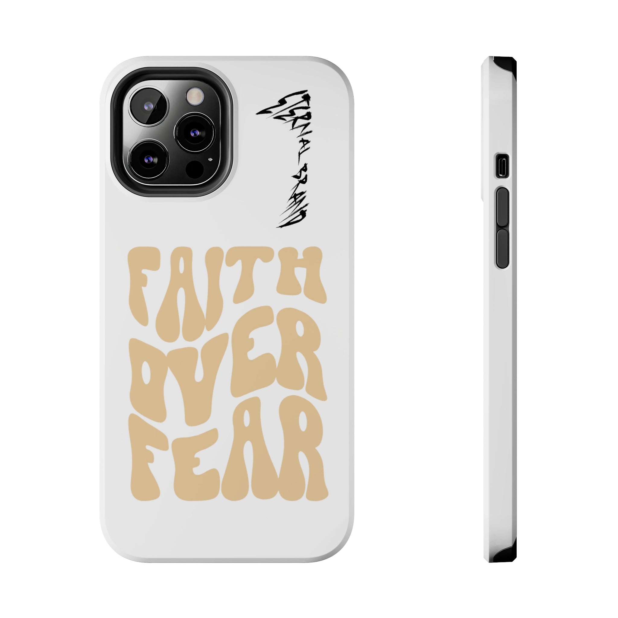 Faith Over Fear (Hard) Bible Phone Case