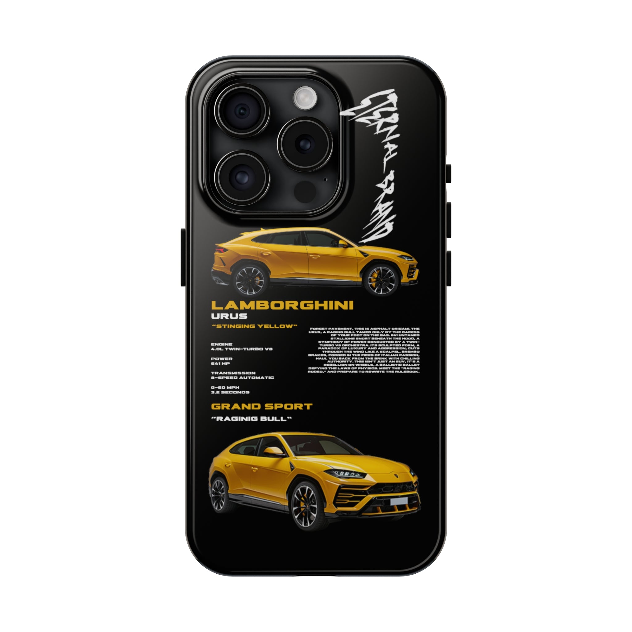 Lamborghini Urus "Raging Yellow" "Noir"