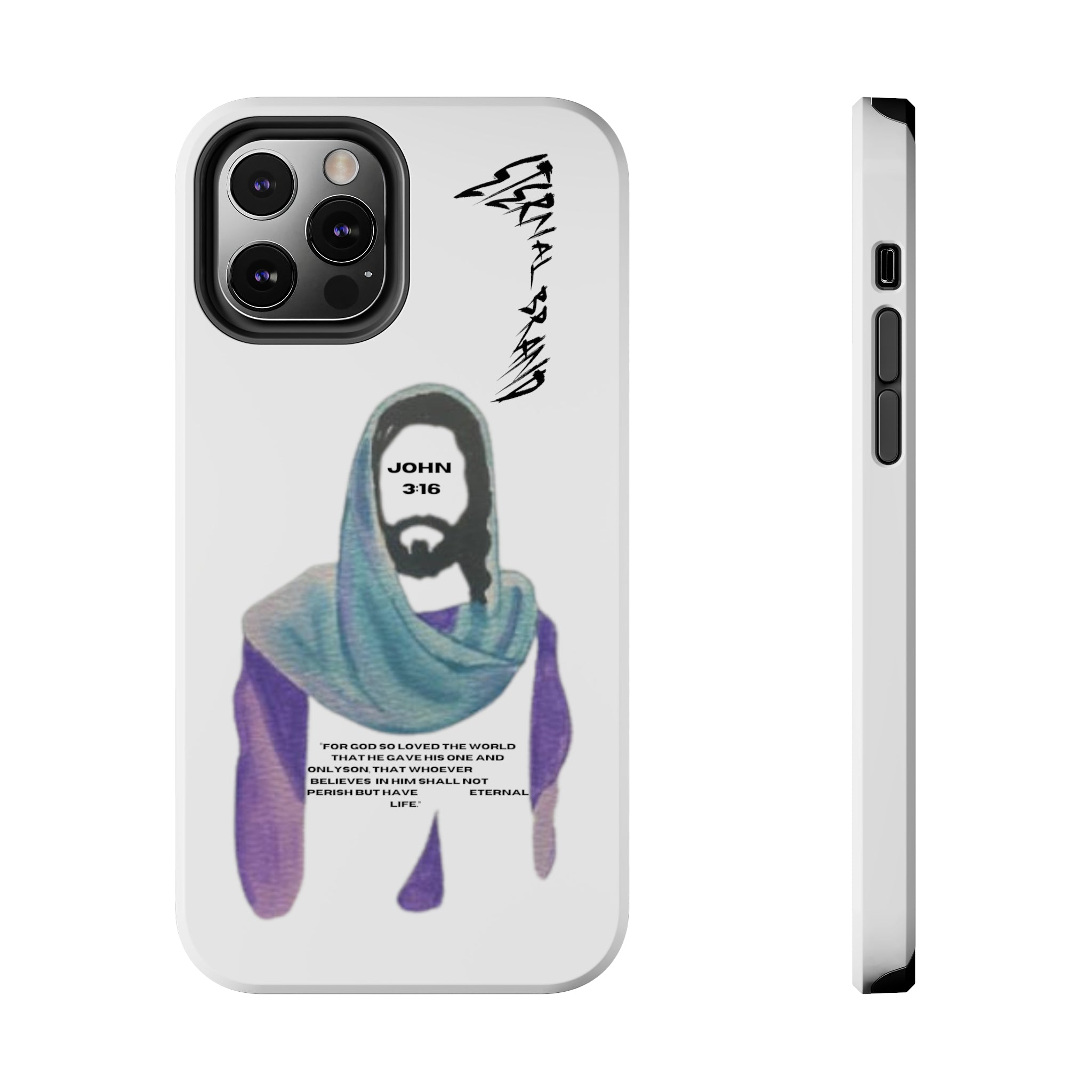 John 3:16 (Hard) Bible Phone Case